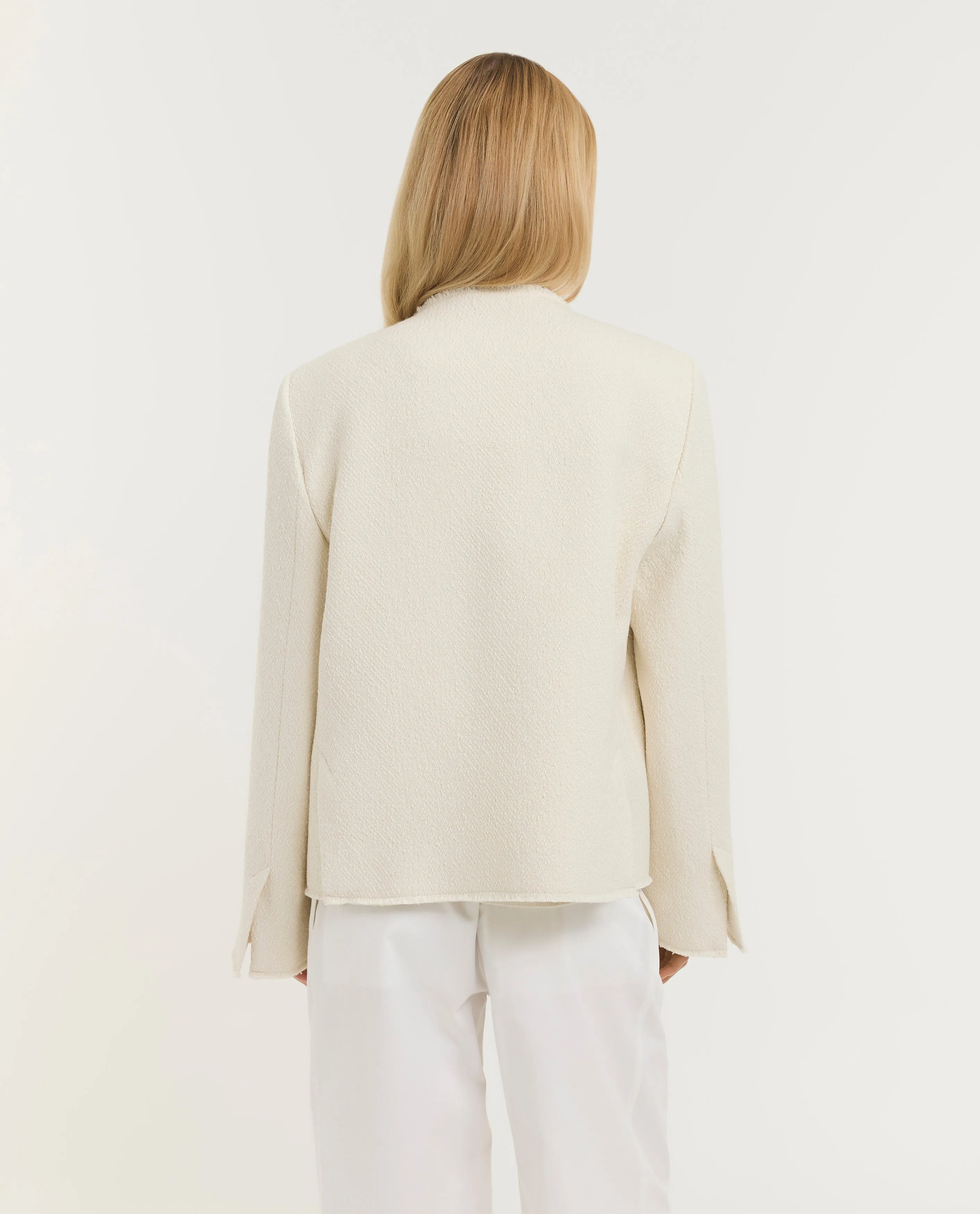 Open Bouclé Blazer sold by Pauw Amsterdam product image thumbnail 5