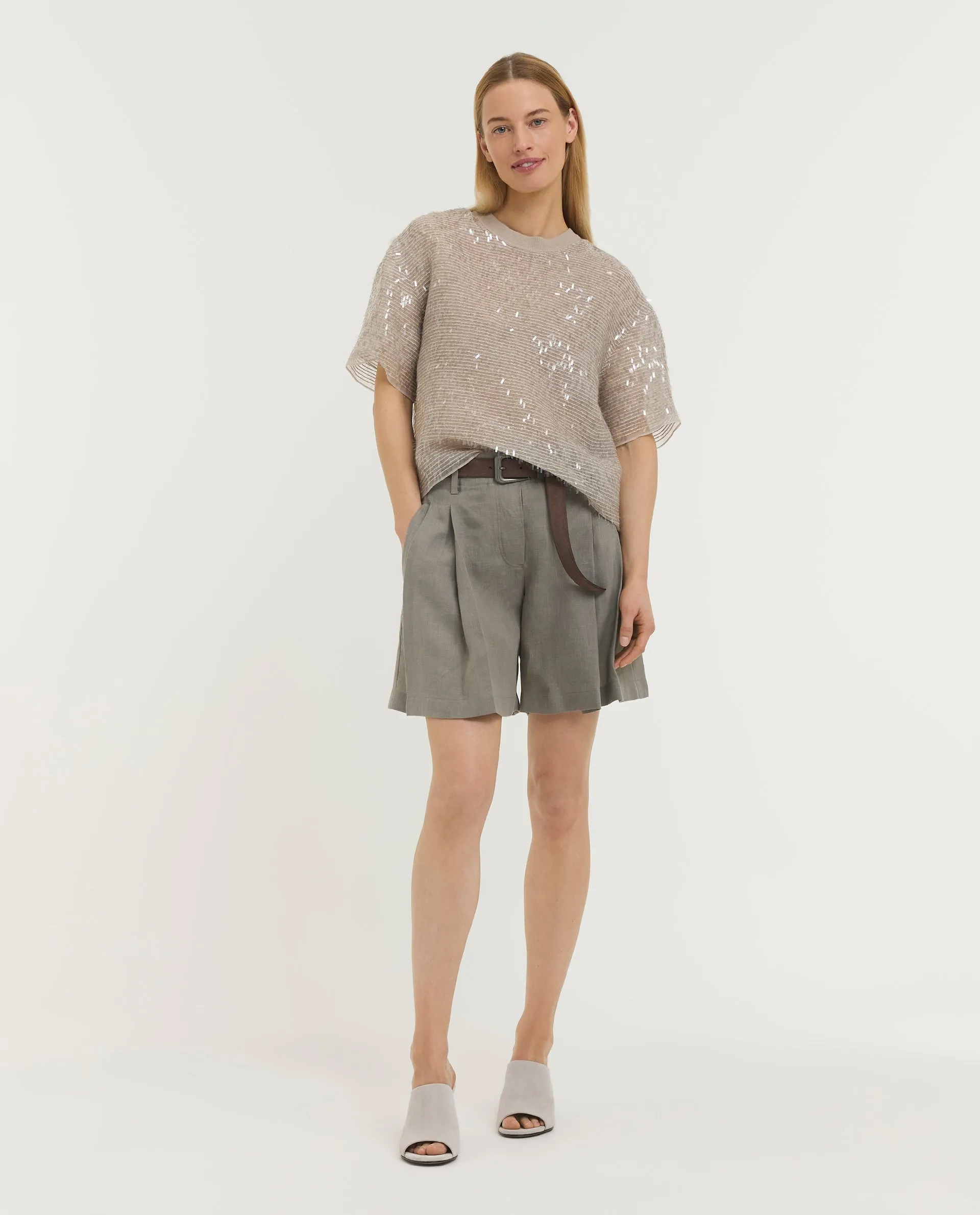 Zijden Pailetten Shirt sold by Pauw Amsterdam product image thumbnail 4