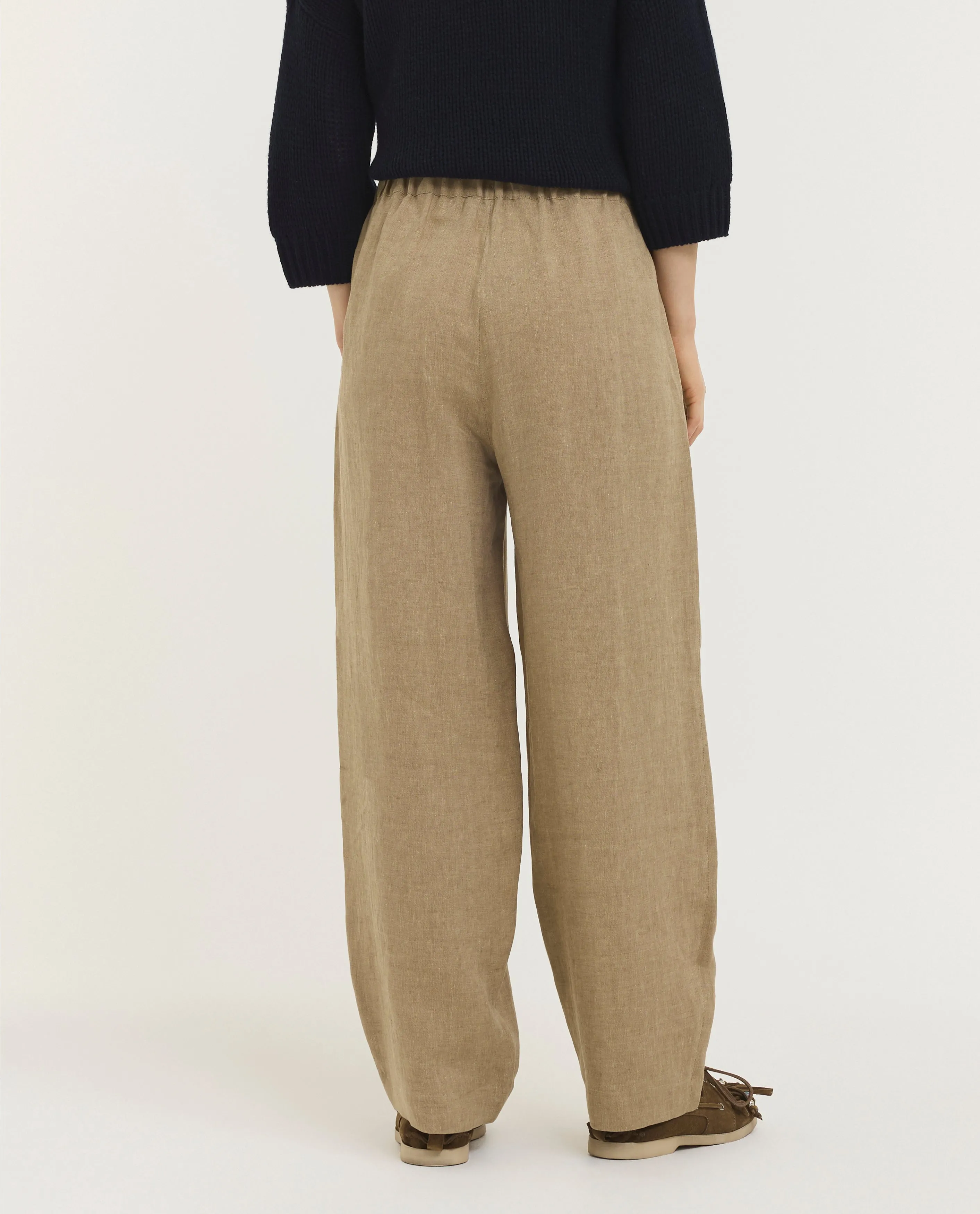 Wijd Linnen Broek sold by Pauw Amsterdam product image thumbnail 4