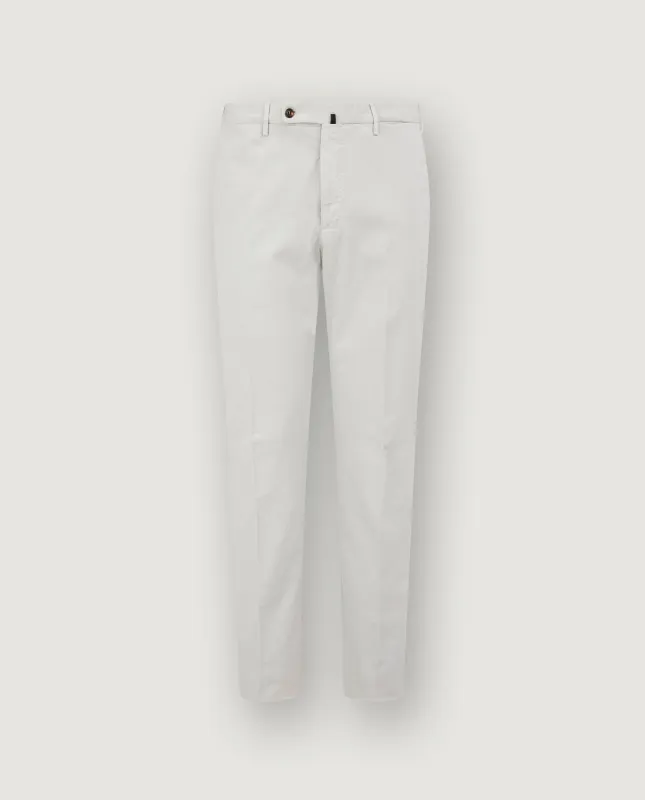 Katoen Zijden Stretch Chino's made by Incotex