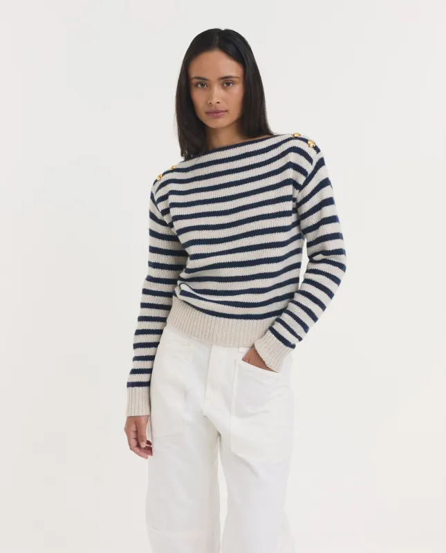 Cashmere Tandy Trui made by Nili Lotan