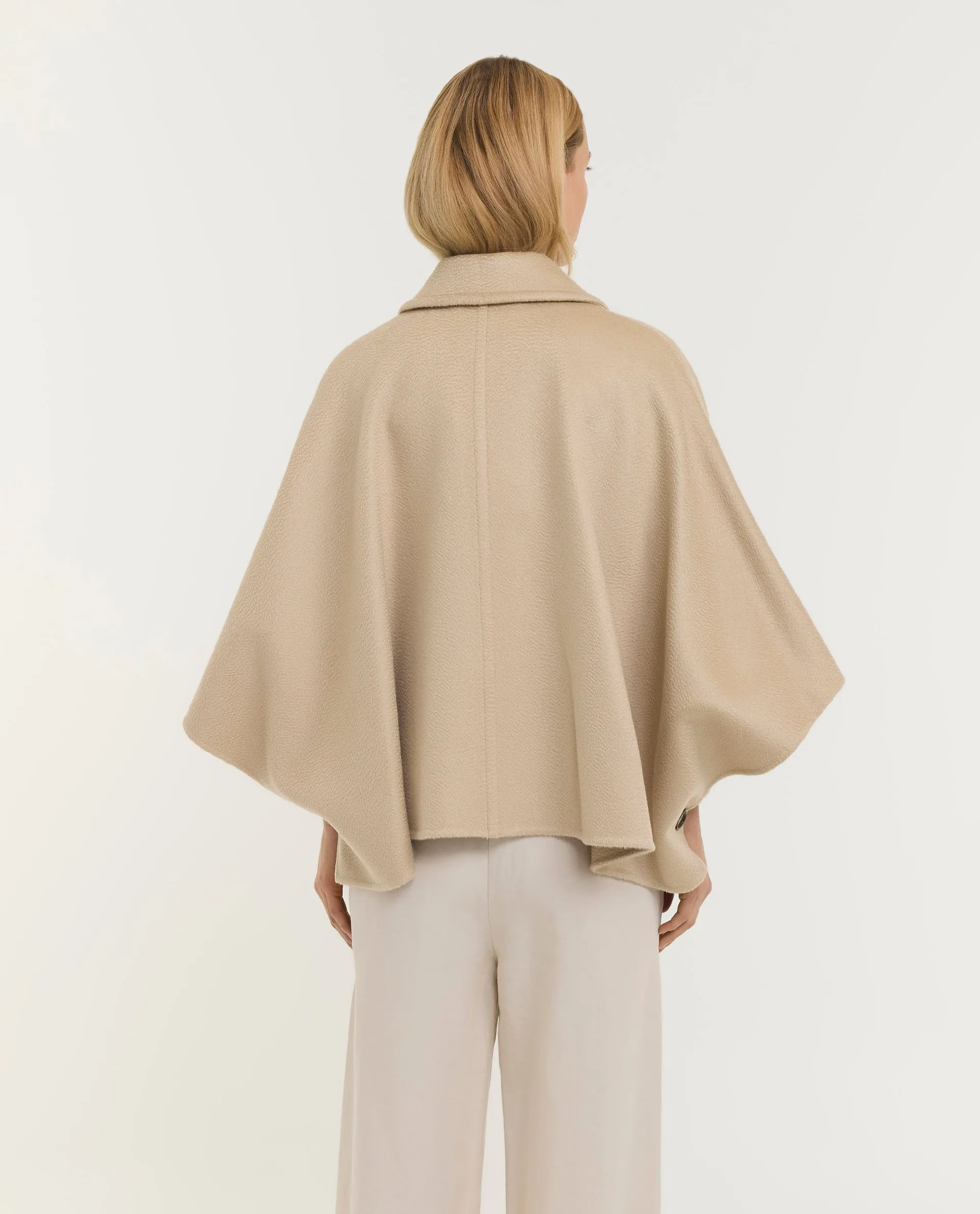 Boxy-fit Cashmere Cape sold by Pauw Amsterdam product image thumbnail 4