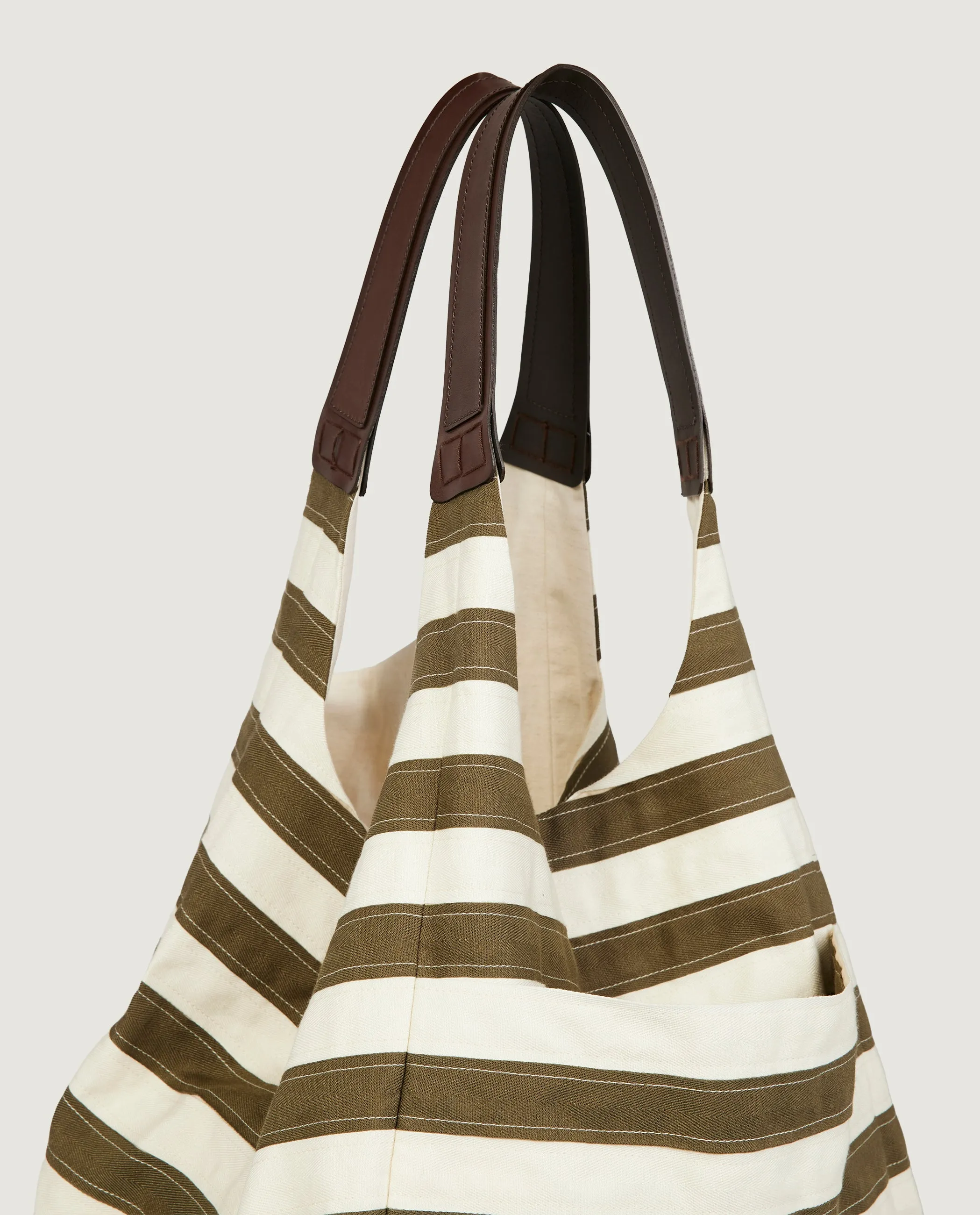 Gestreept Katoenen Tas sold by Pauw Amsterdam product image thumbnail 2