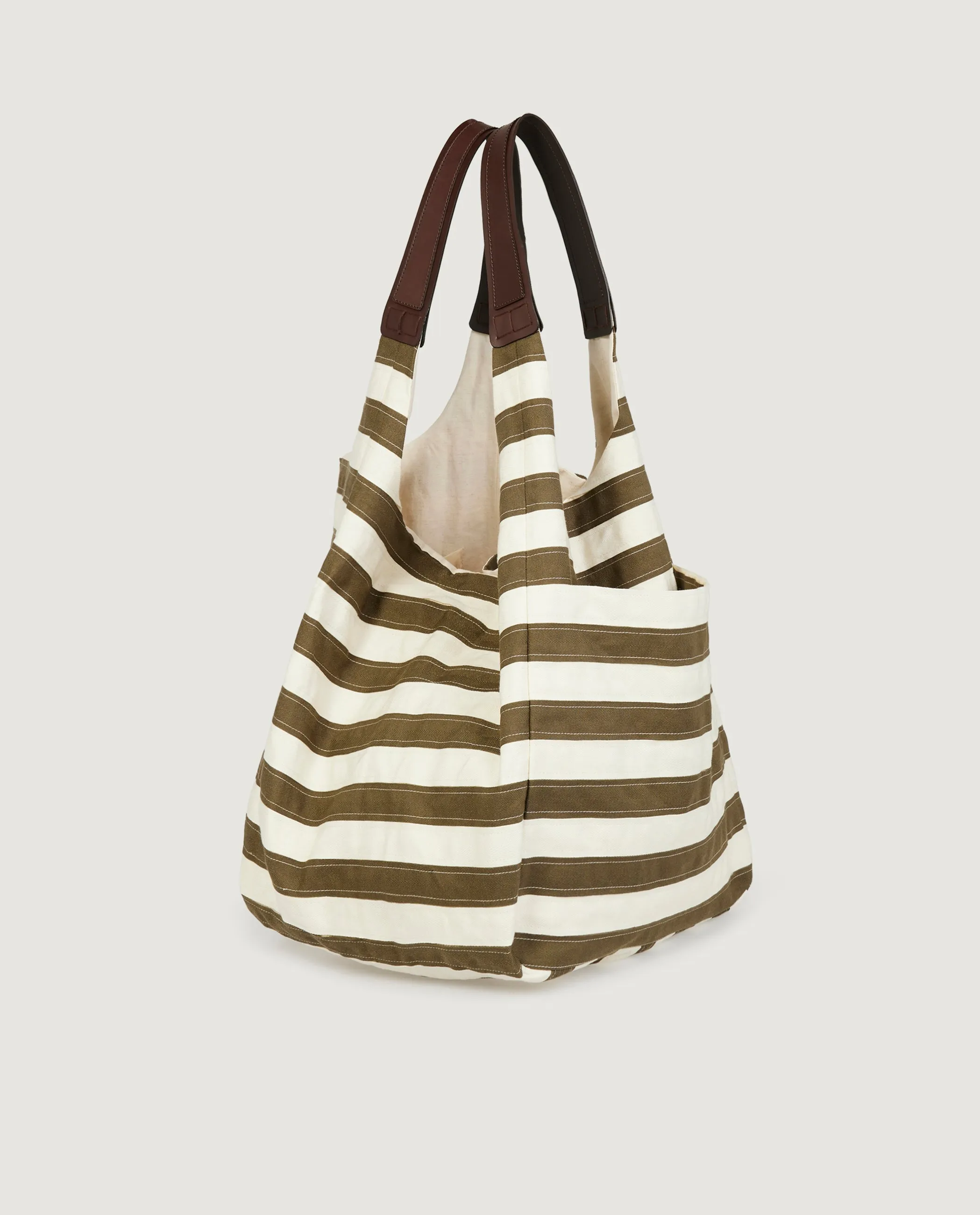 Gestreept Katoenen Tas sold by Pauw Amsterdam product image thumbnail 3