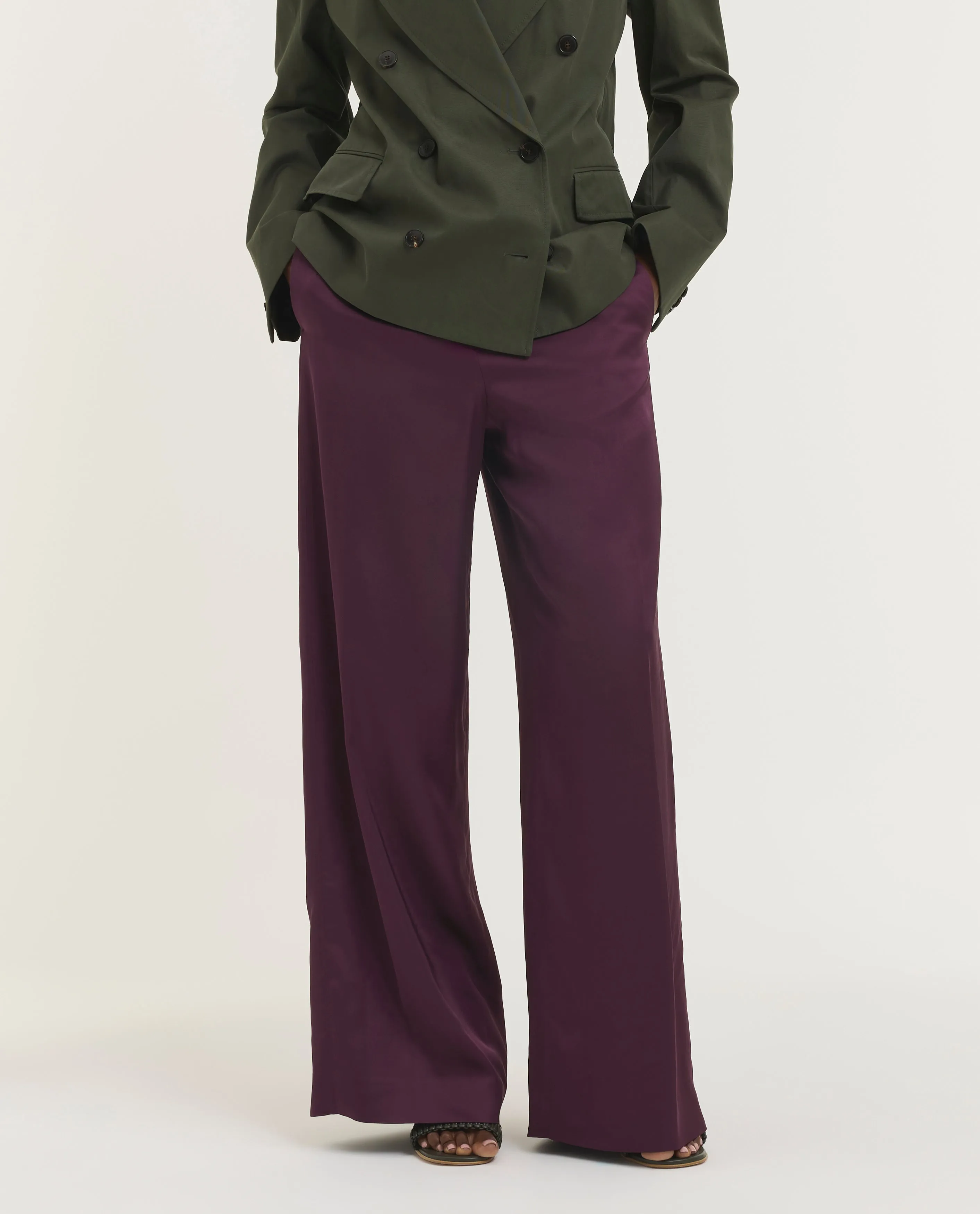 Wijde Satijnen Broek sold by Pauw Amsterdam product image thumbnail 2