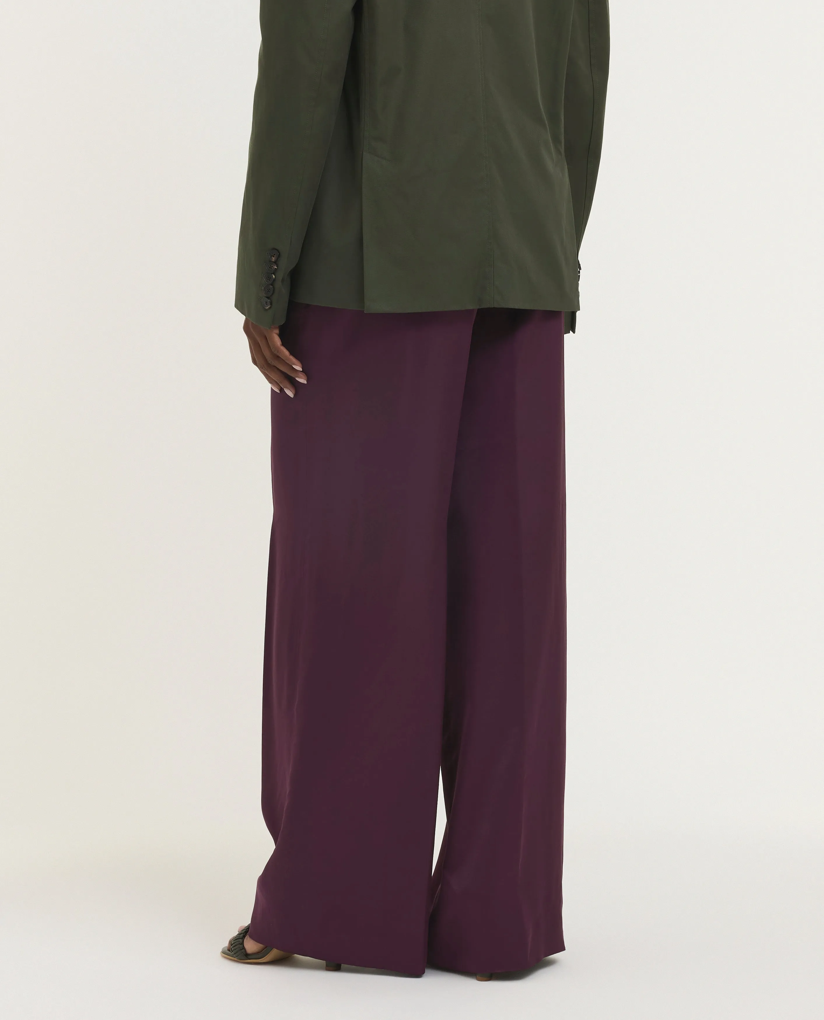 Wijde Satijnen Broek sold by Pauw Amsterdam product image thumbnail 4