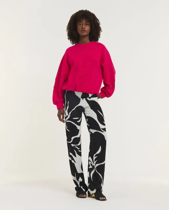 Rechte Florale Broek made by Pauw Amsterdam