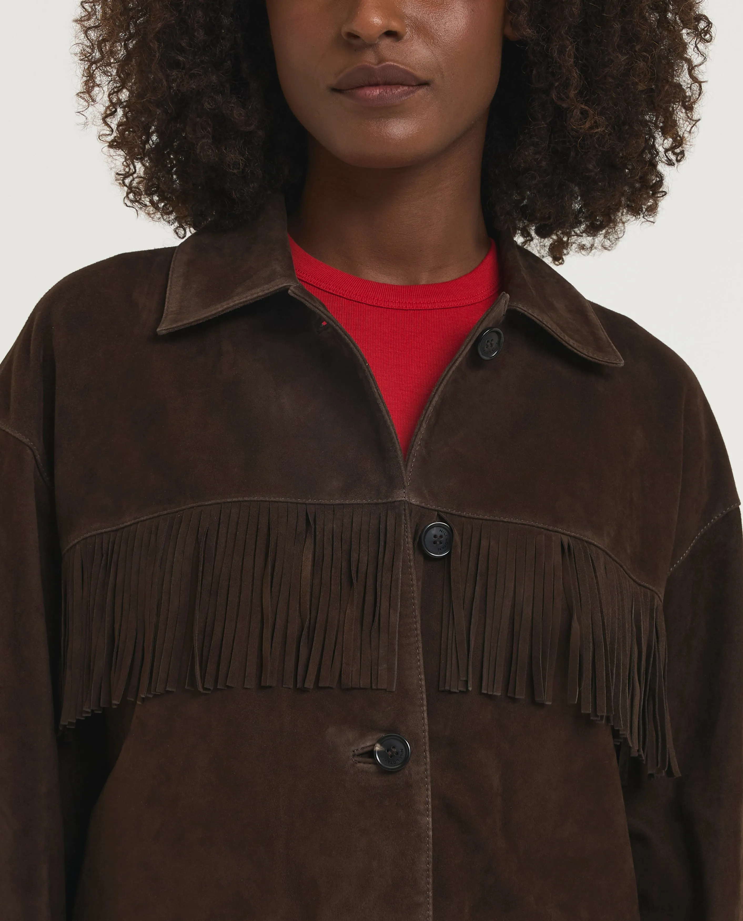 Foudre Franjes Suede Jas sold by Pauw Amsterdam product image thumbnail 2