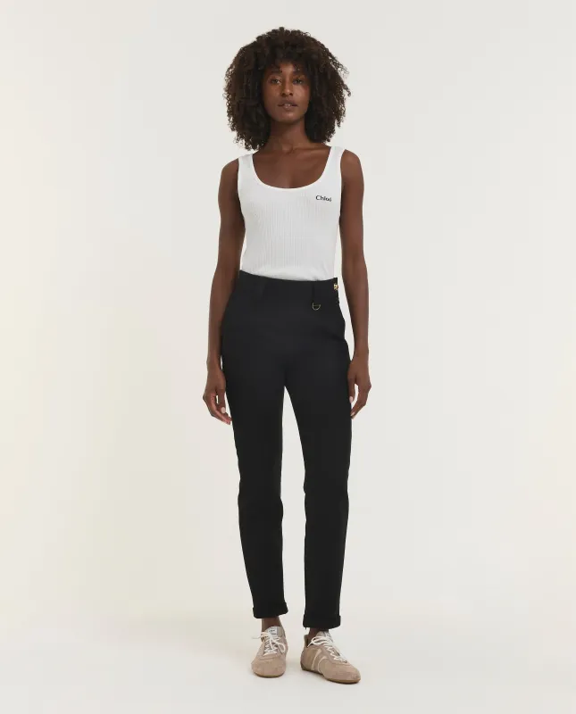 Slanke High Rise Broek made by Chloe