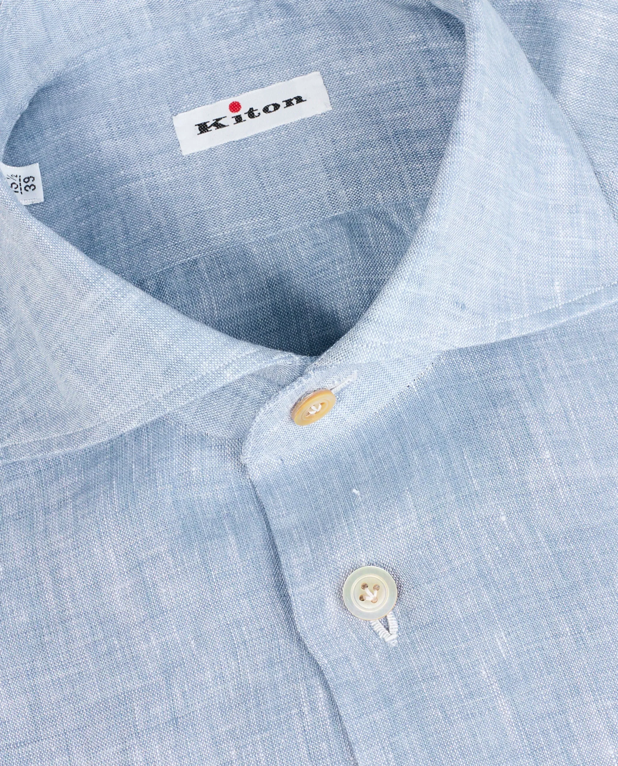 Handgemaakt Linnen Shirt sold by Pauw Amsterdam product image thumbnail 2