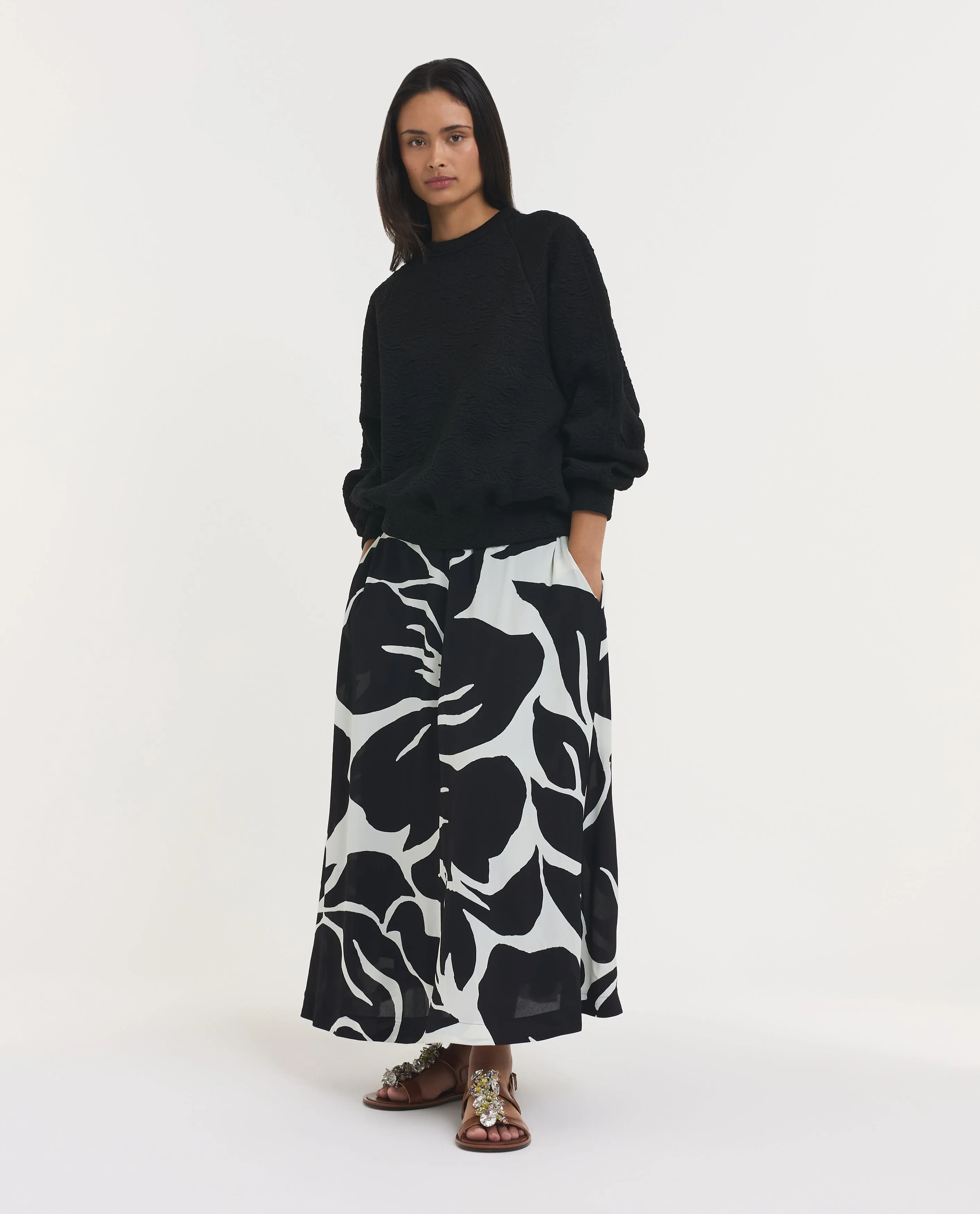 Matelassé Jersey Raglan Trui sold by Pauw Amsterdam product image thumbnail 3