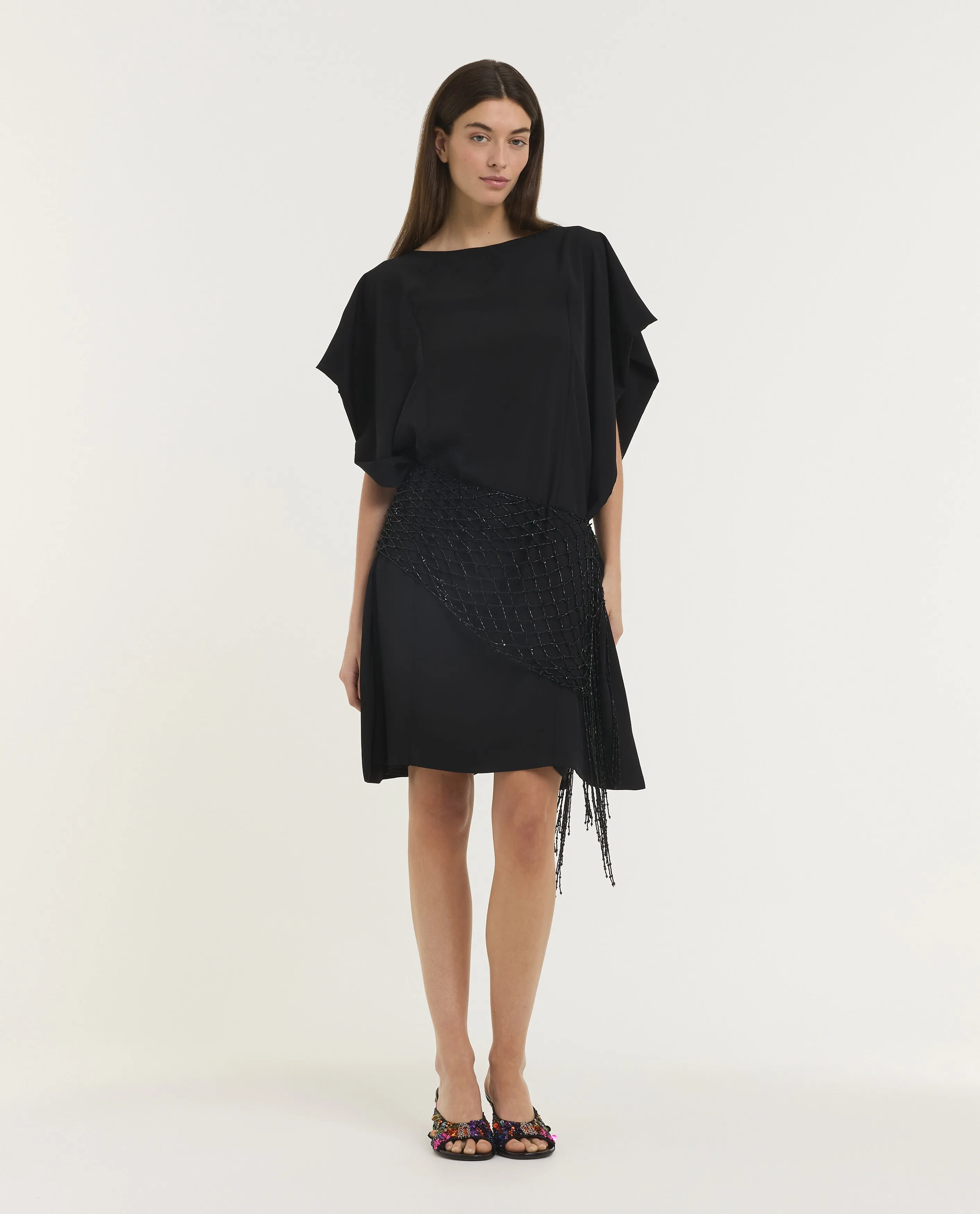 Wijde Korte Mouwen Jurk sold by Pauw Amsterdam product image thumbnail 3