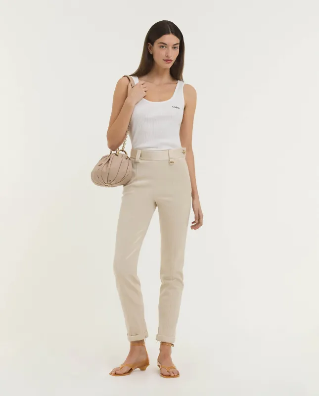 Slim Fit Stretch Broek made by Chloe