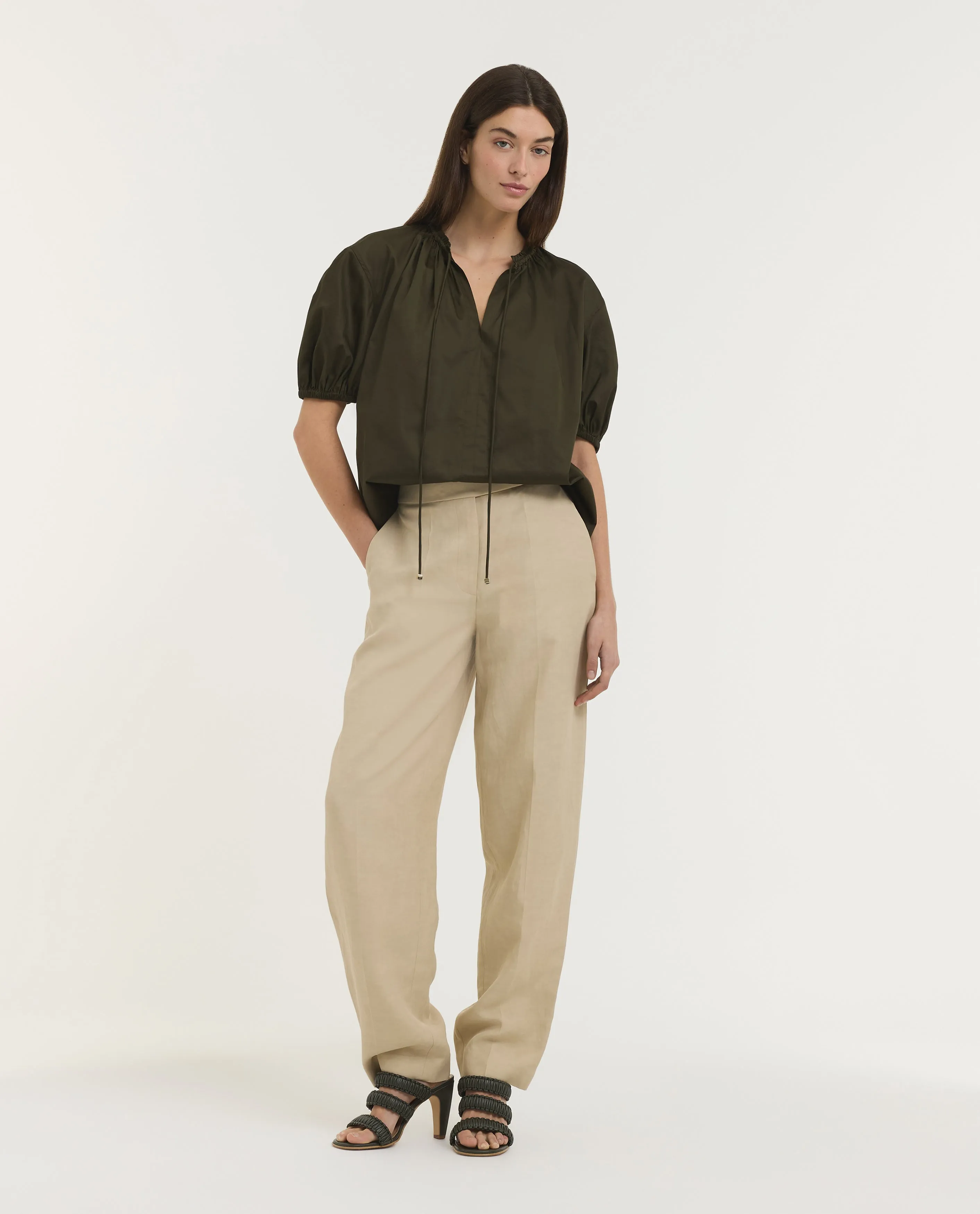 Linnen Mix Aix Pantalon sold by Pauw Amsterdam