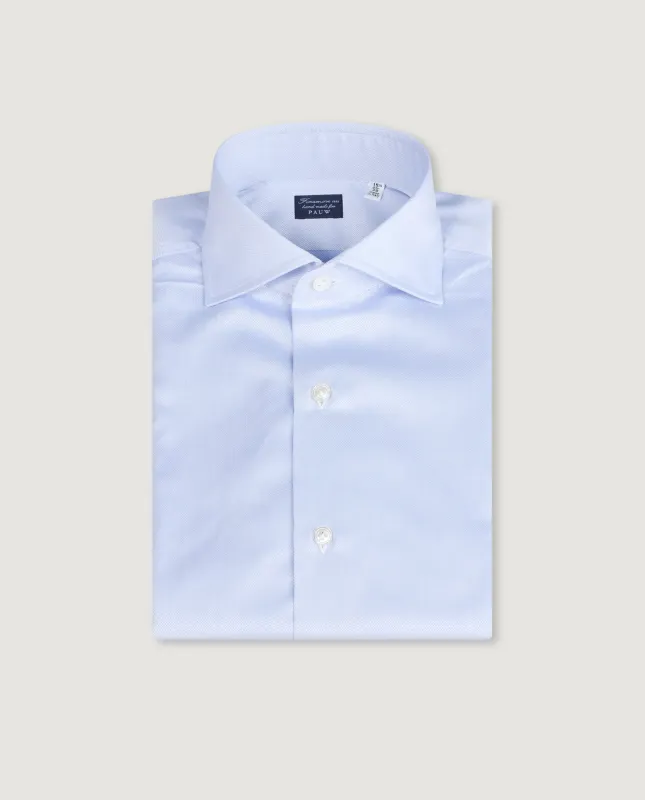 Katoenen Dobby Shirt made by Finamore