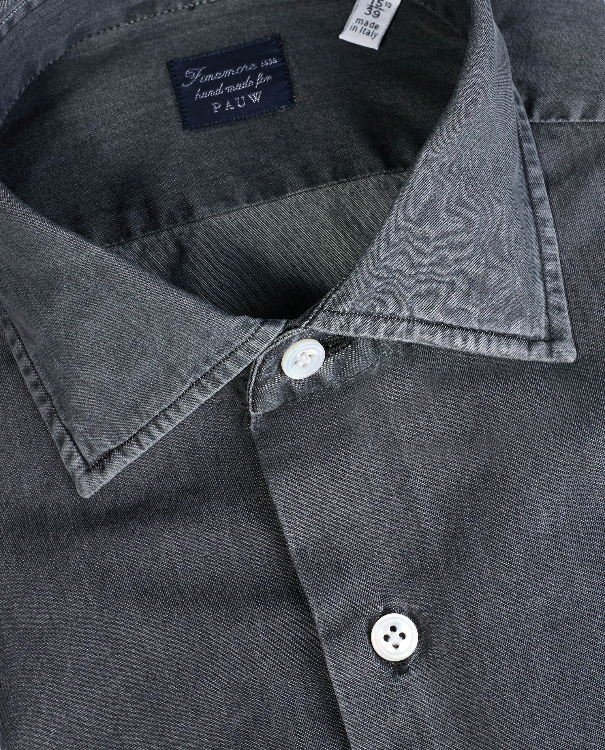 Indigo Katoenen Shirt sold by Pauw Amsterdam product image thumbnail 3