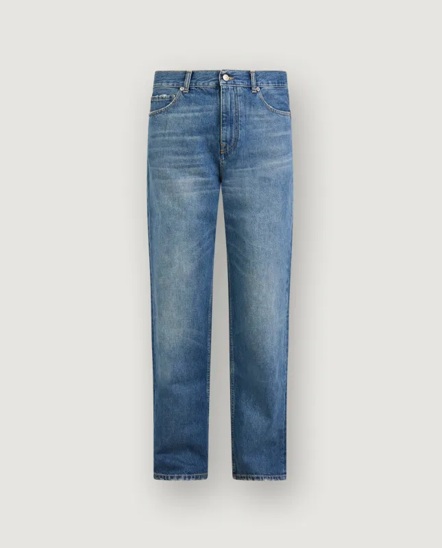 Rechte Washed Jeans made by ALANUI