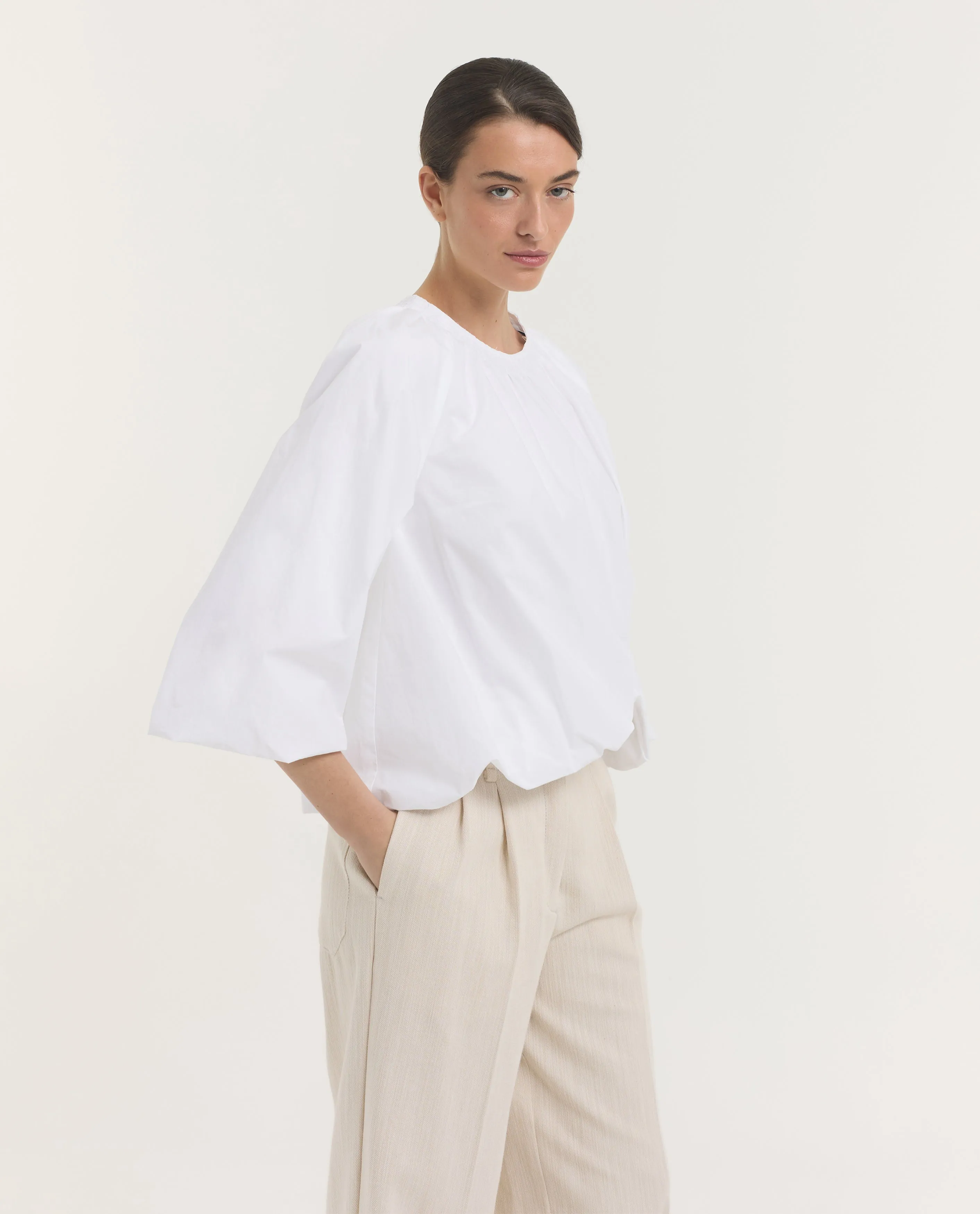 Katoenen Balloon Blouse sold by Pauw Amsterdam product image thumbnail 4