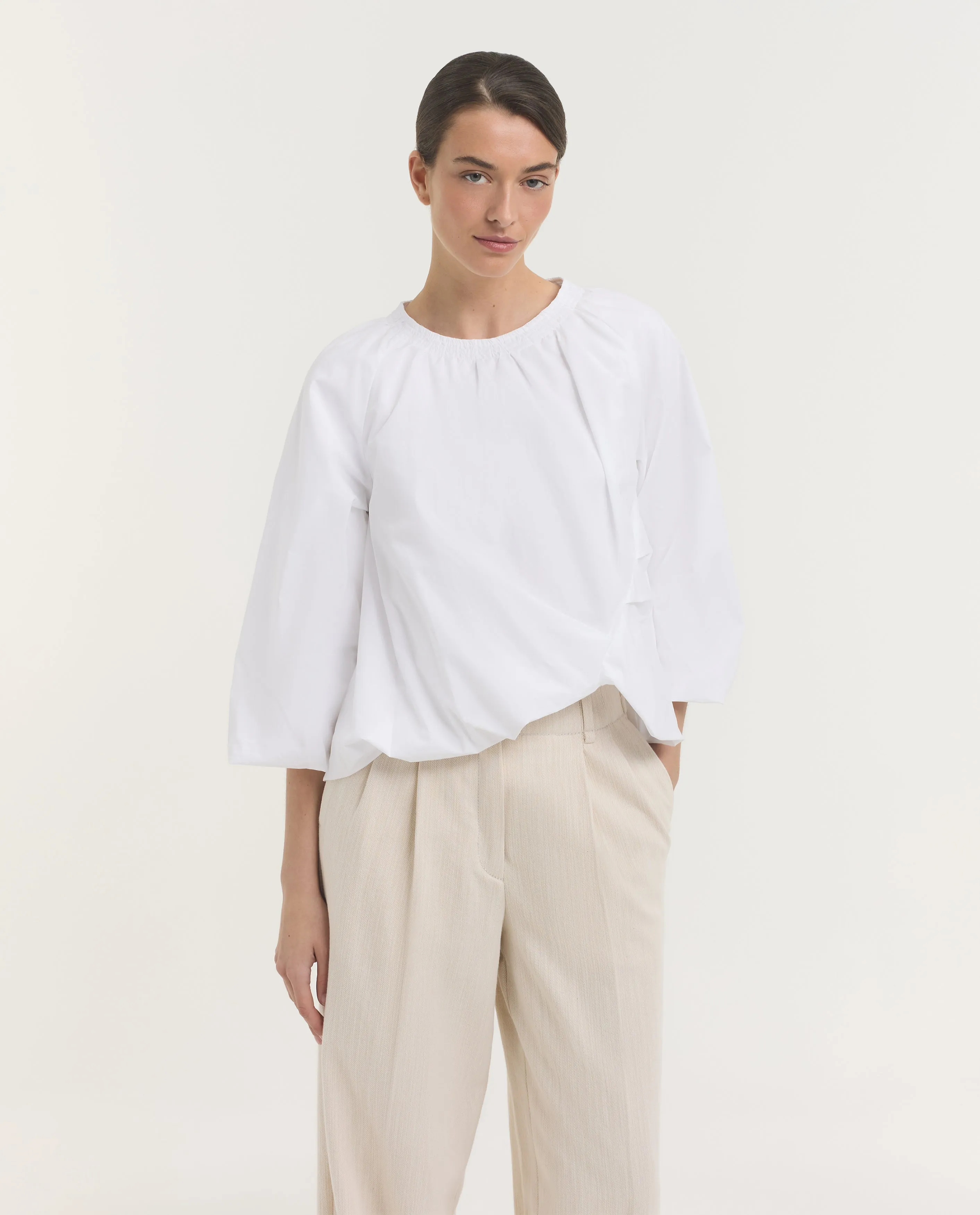 Katoenen Balloon Blouse sold by Pauw Amsterdam