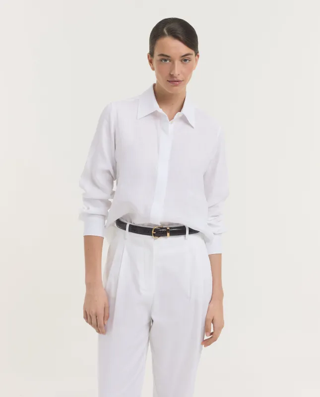 Linnen Canvas Shirt made by MaxMara