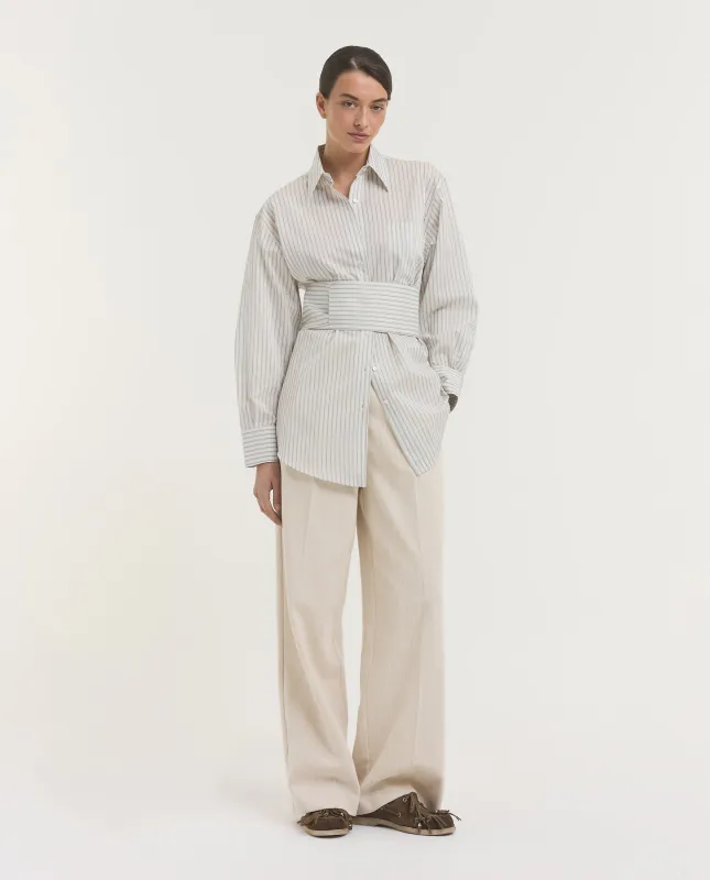 Slub Katoenen Broek made by ODEEH