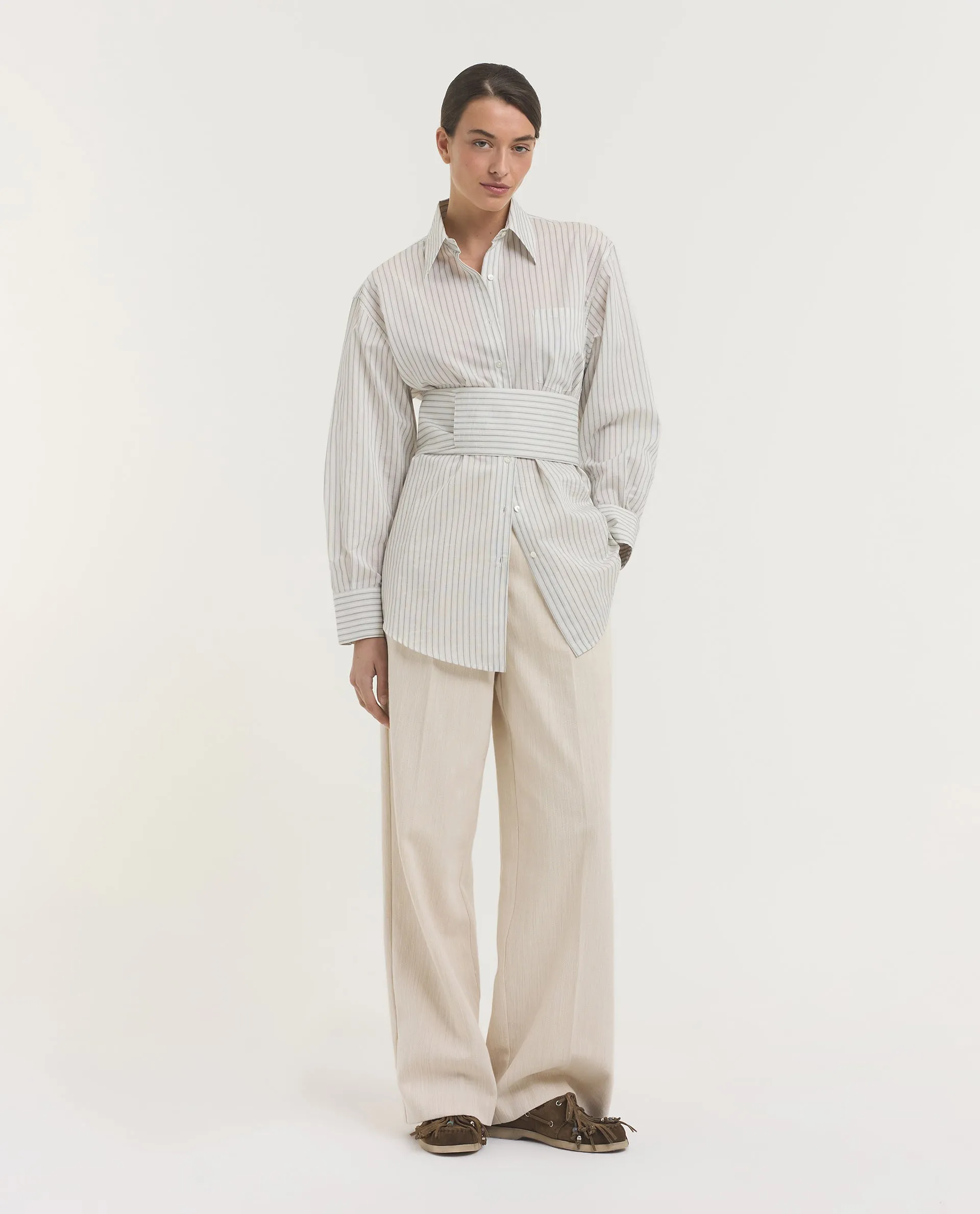 Slub Katoenen Broek sold by Pauw Amsterdam