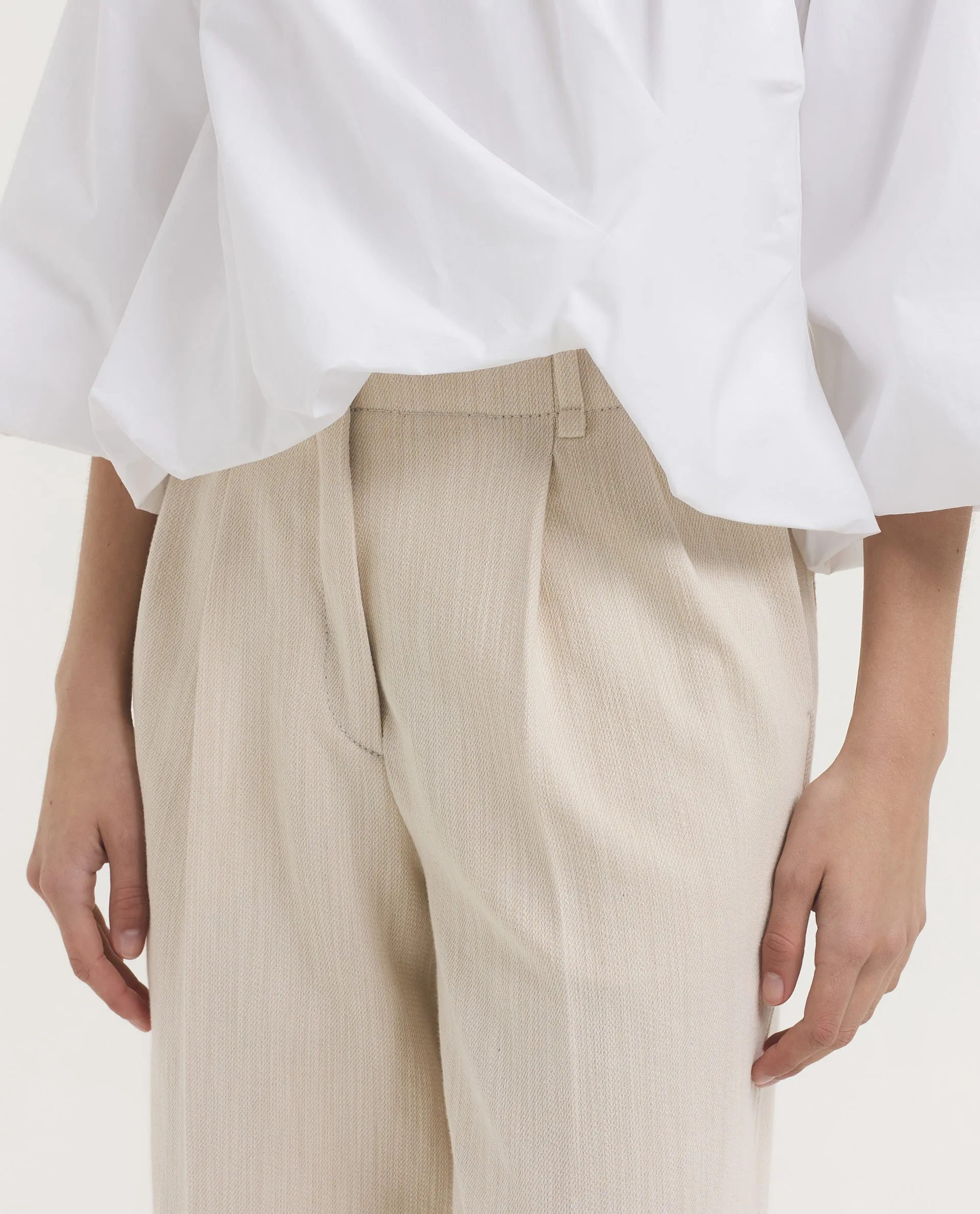 Slub Katoenen Broek sold by Pauw Amsterdam product image thumbnail 5