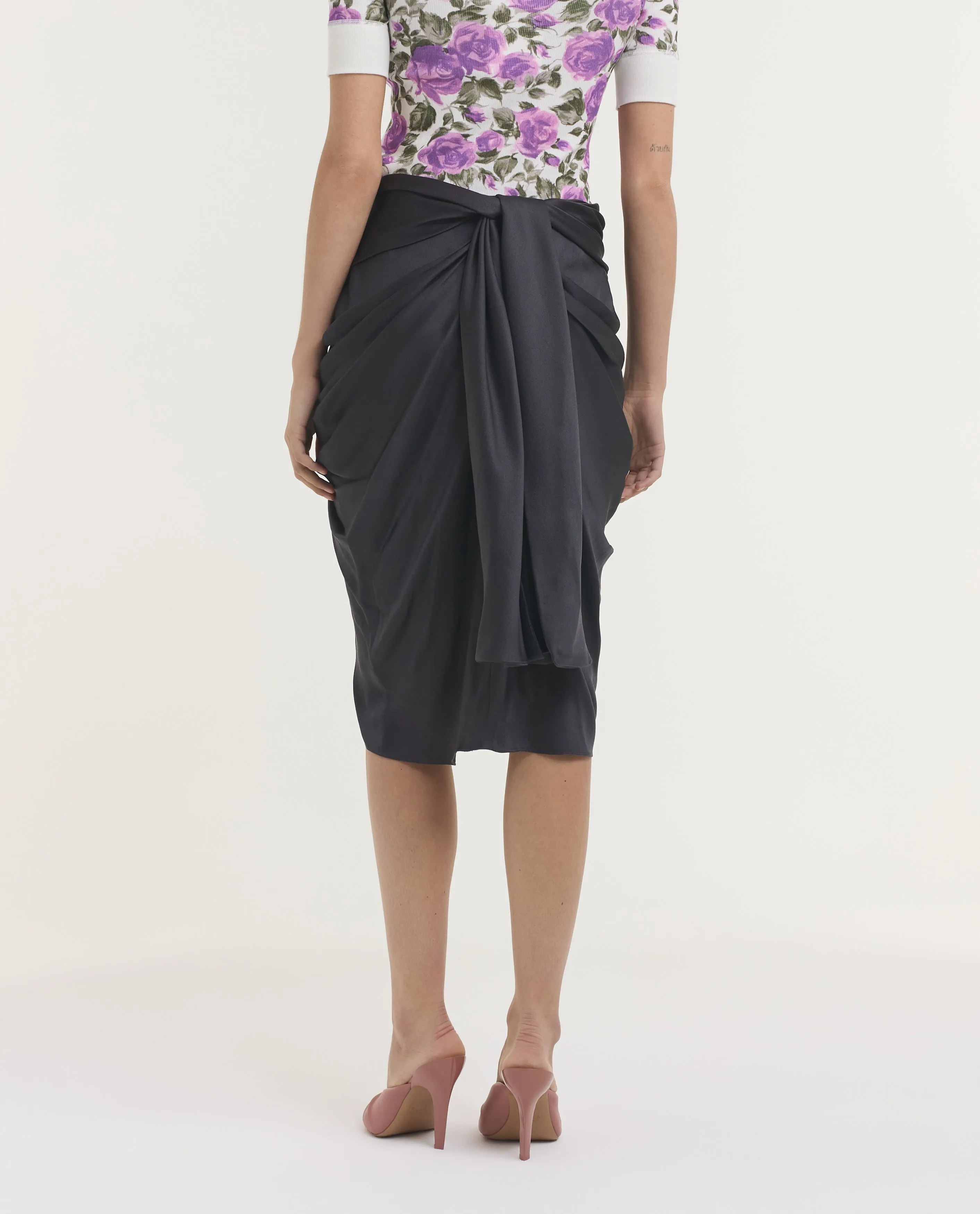 Zijden Wrapped Rok sold by Pauw Amsterdam product image thumbnail 4