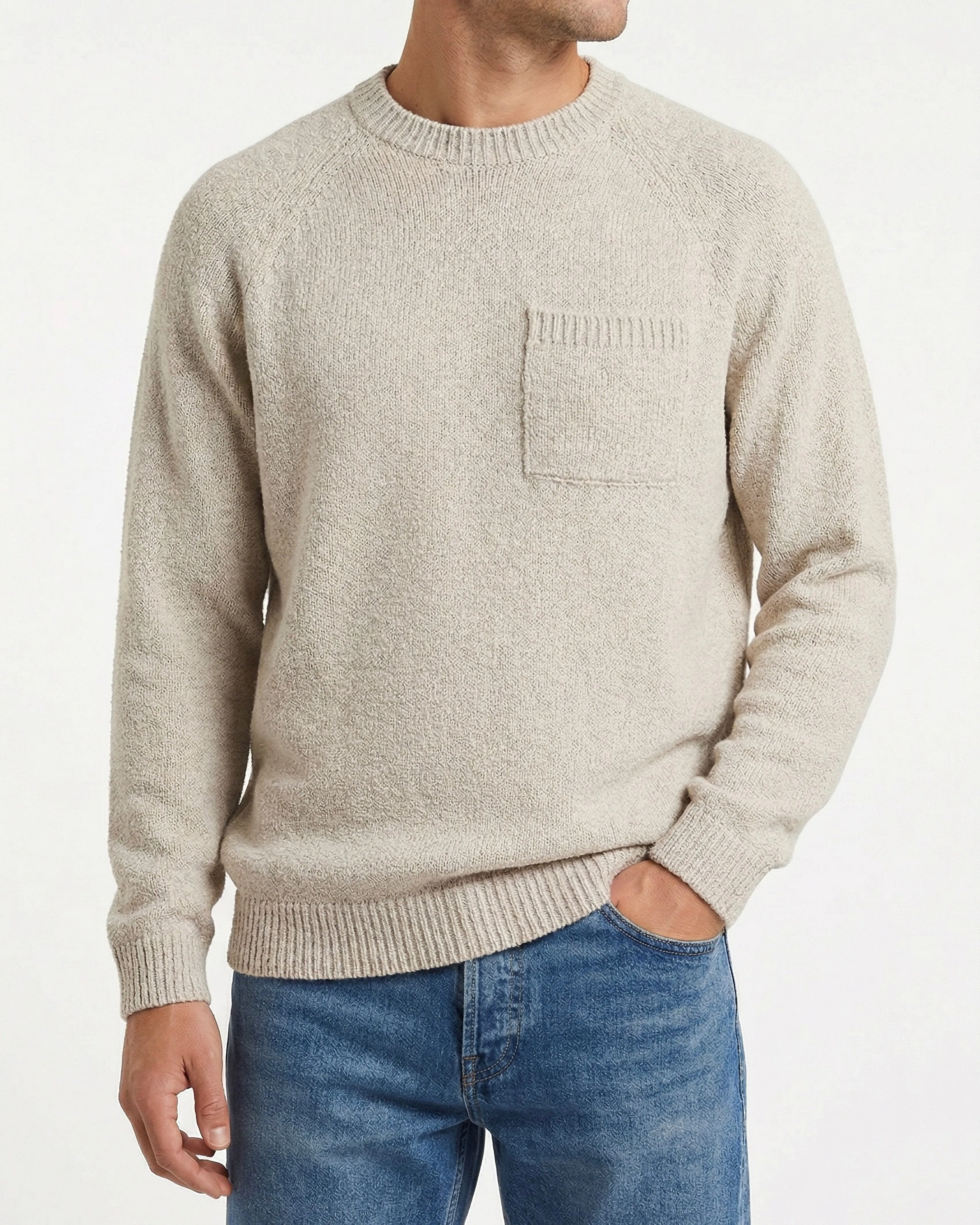 Ronde Hals Pocket Trui sold by Pauw Amsterdam product image thumbnail 2
