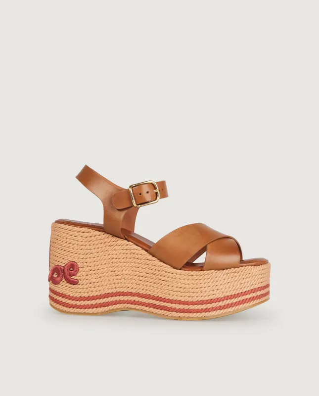 Sand Wedge Sandalen made by Chloe