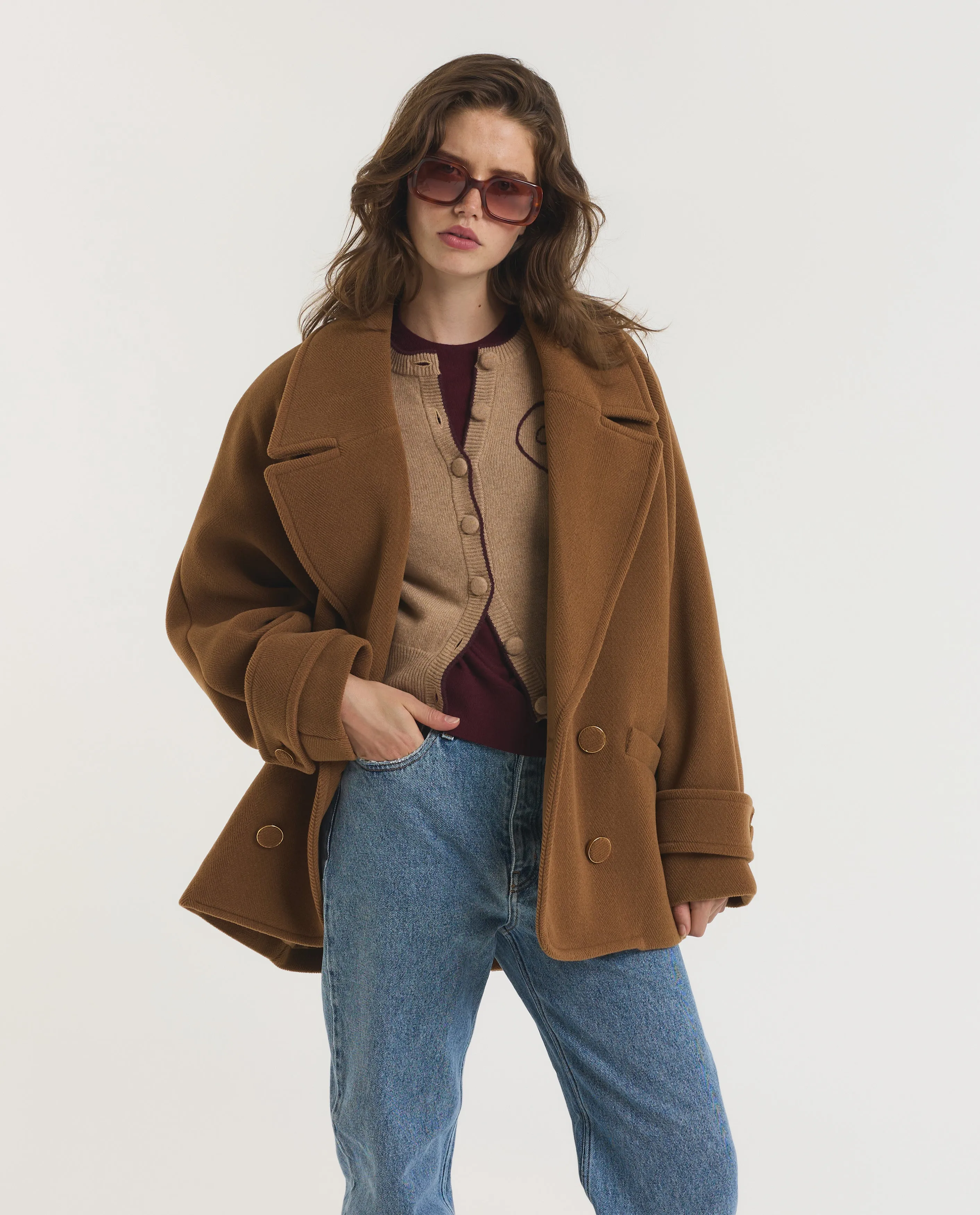Double-Breasted Wollen Jas sold by Pauw Amsterdam