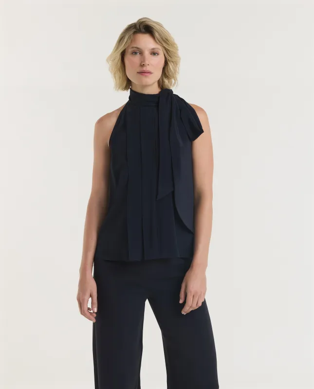Mouwloze Crepe Top made by MaxMara