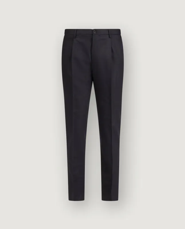 Stretch Flannel Pantalon made by Incotex