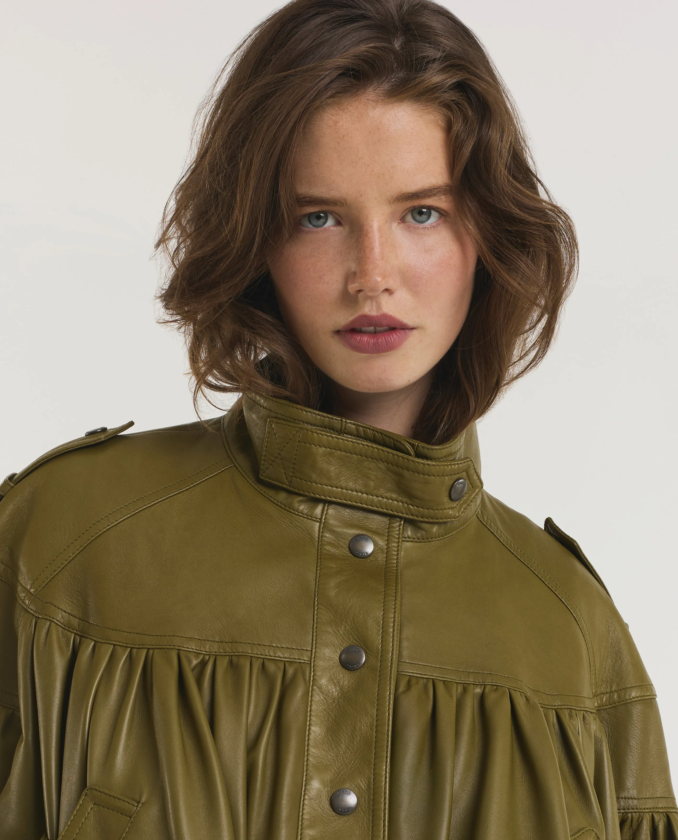 Cropped Leren Jack sold by Pauw Amsterdam product image thumbnail 2