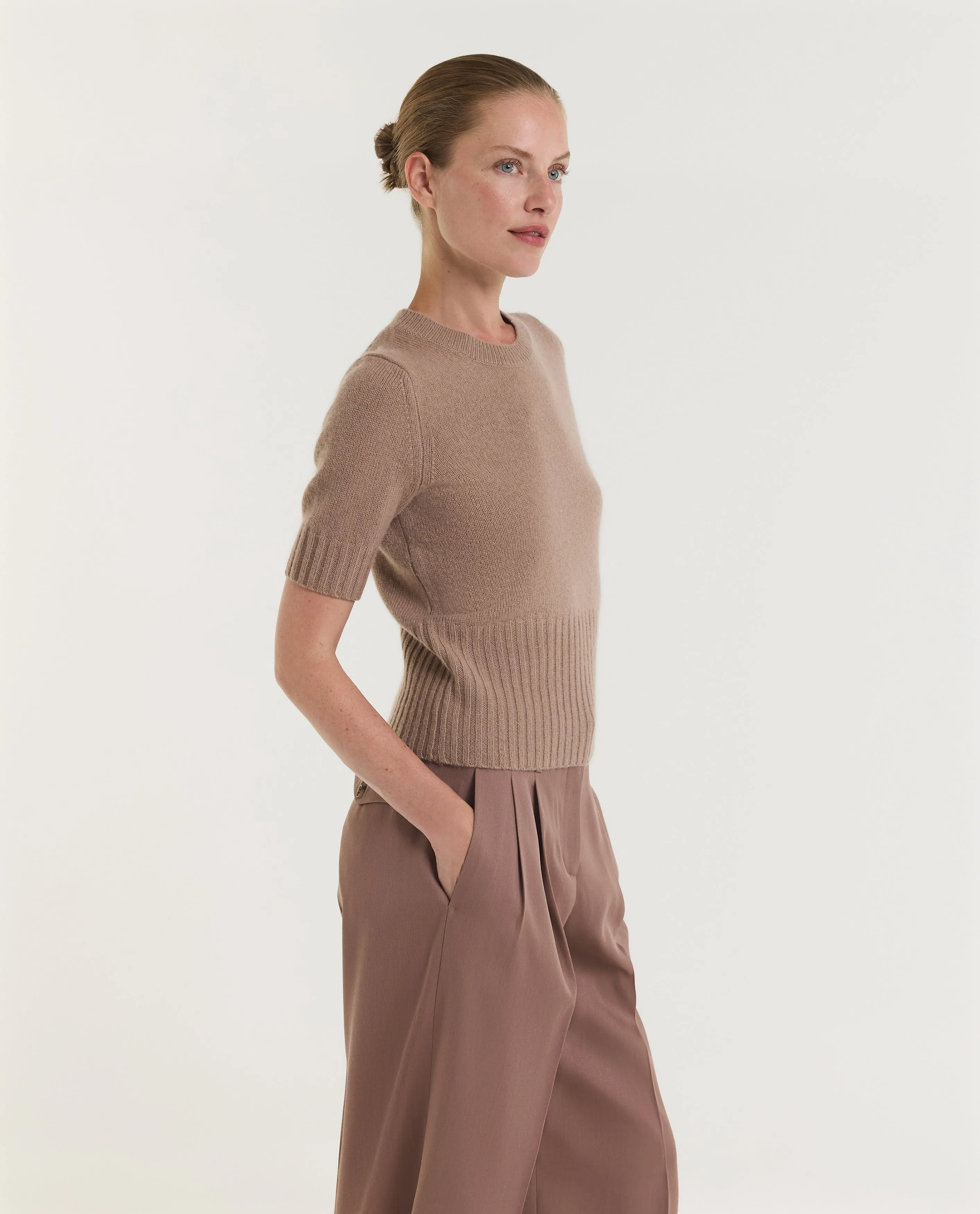 Wol Cashmere Korte Mouwen Trui sold by Pauw Amsterdam product image thumbnail 4