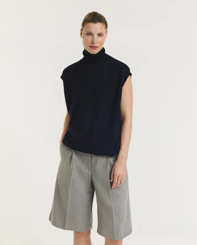 Mouwloze Cashmere Coltrui made by Sofie D'Hoore