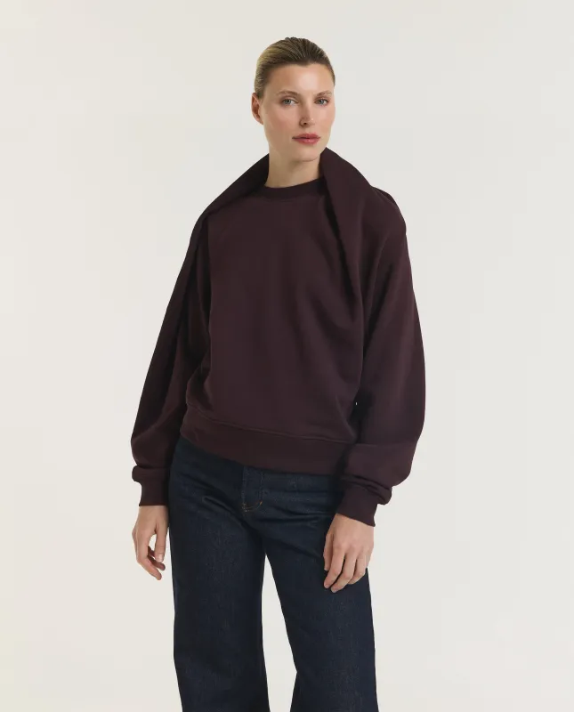 Asymmetrisch Katoenen Trui made by Dries Van Noten
