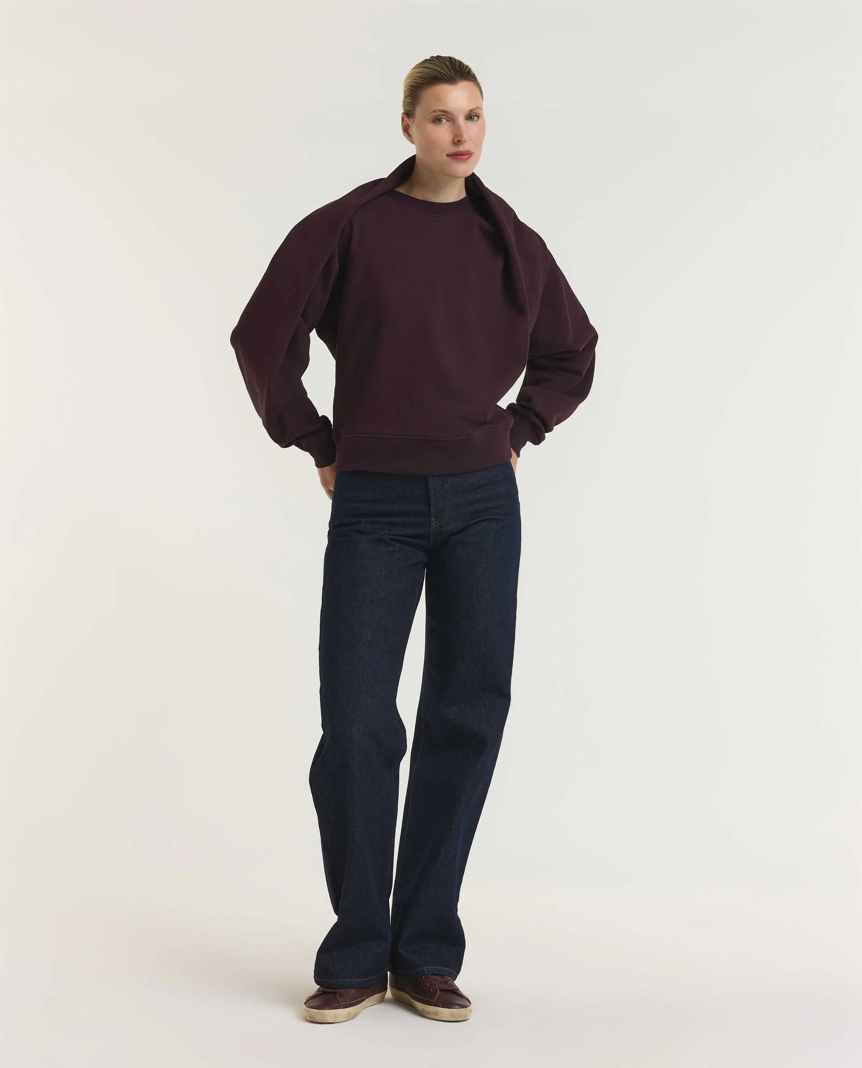 Asymmetrisch Katoenen Trui sold by Pauw Amsterdam product image thumbnail 3