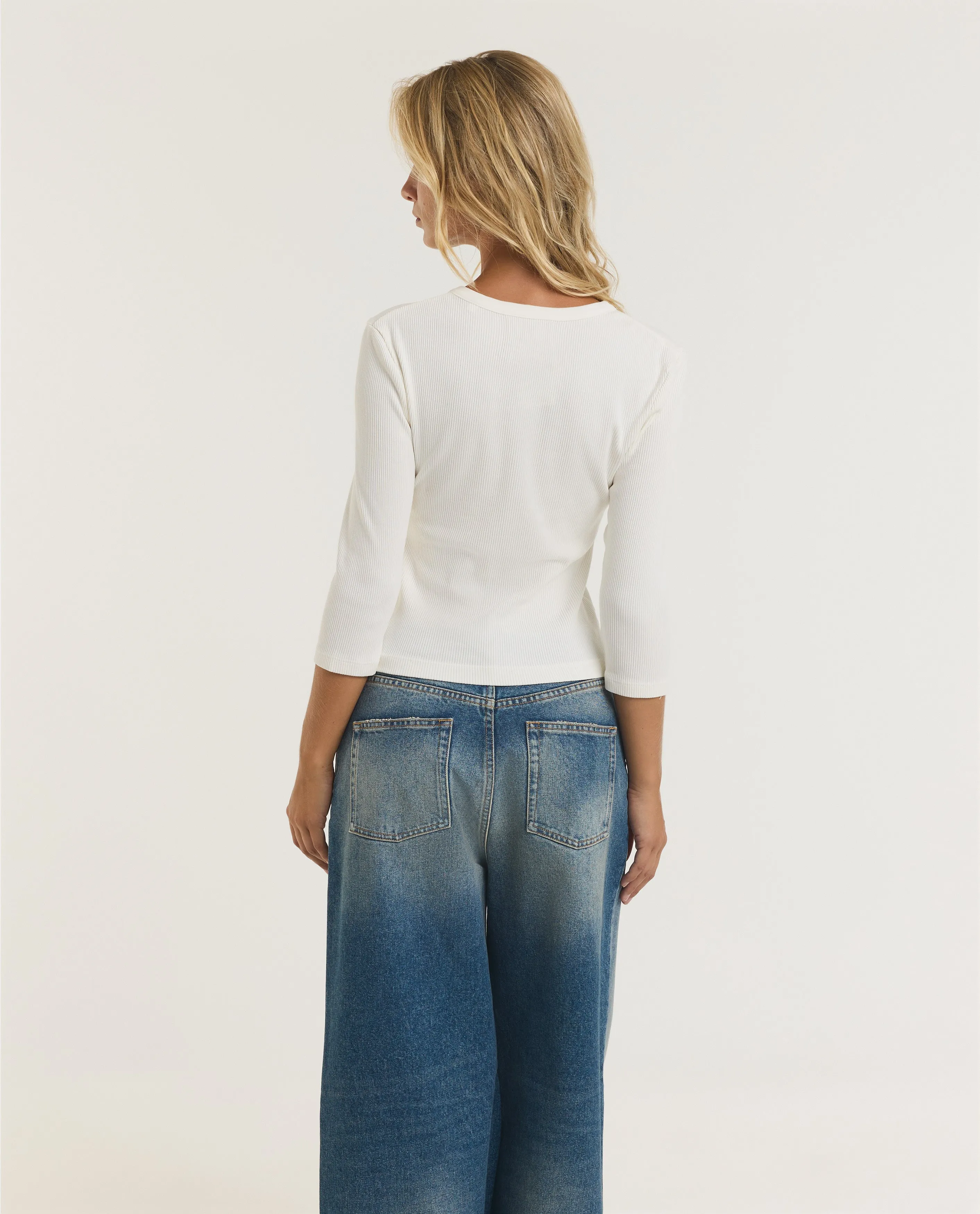 Slim Fit Henley sold by Pauw Amsterdam product image thumbnail 4