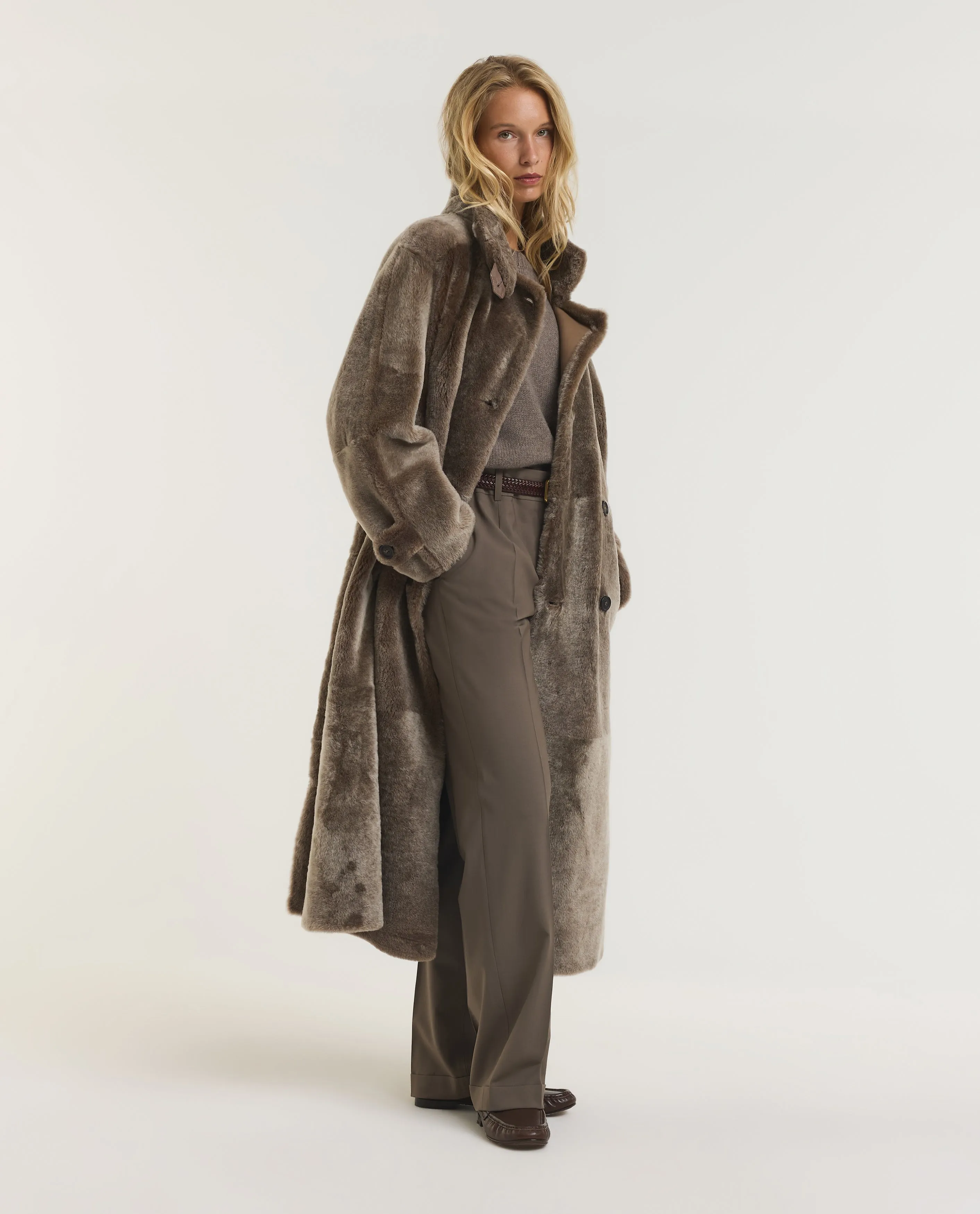 Shearling Overjas sold by Pauw Amsterdam product image thumbnail 4