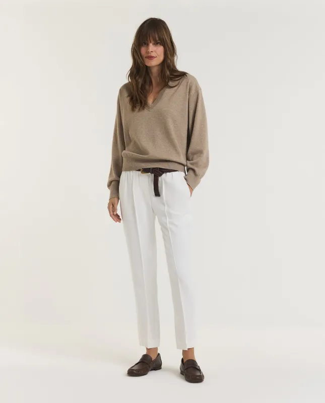 Crepe Jogger Broek made by Brunello Cucinelli