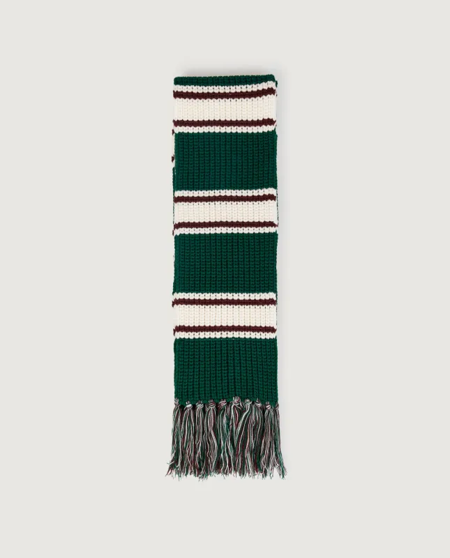 Rugby Club Shawl made by ALANUI