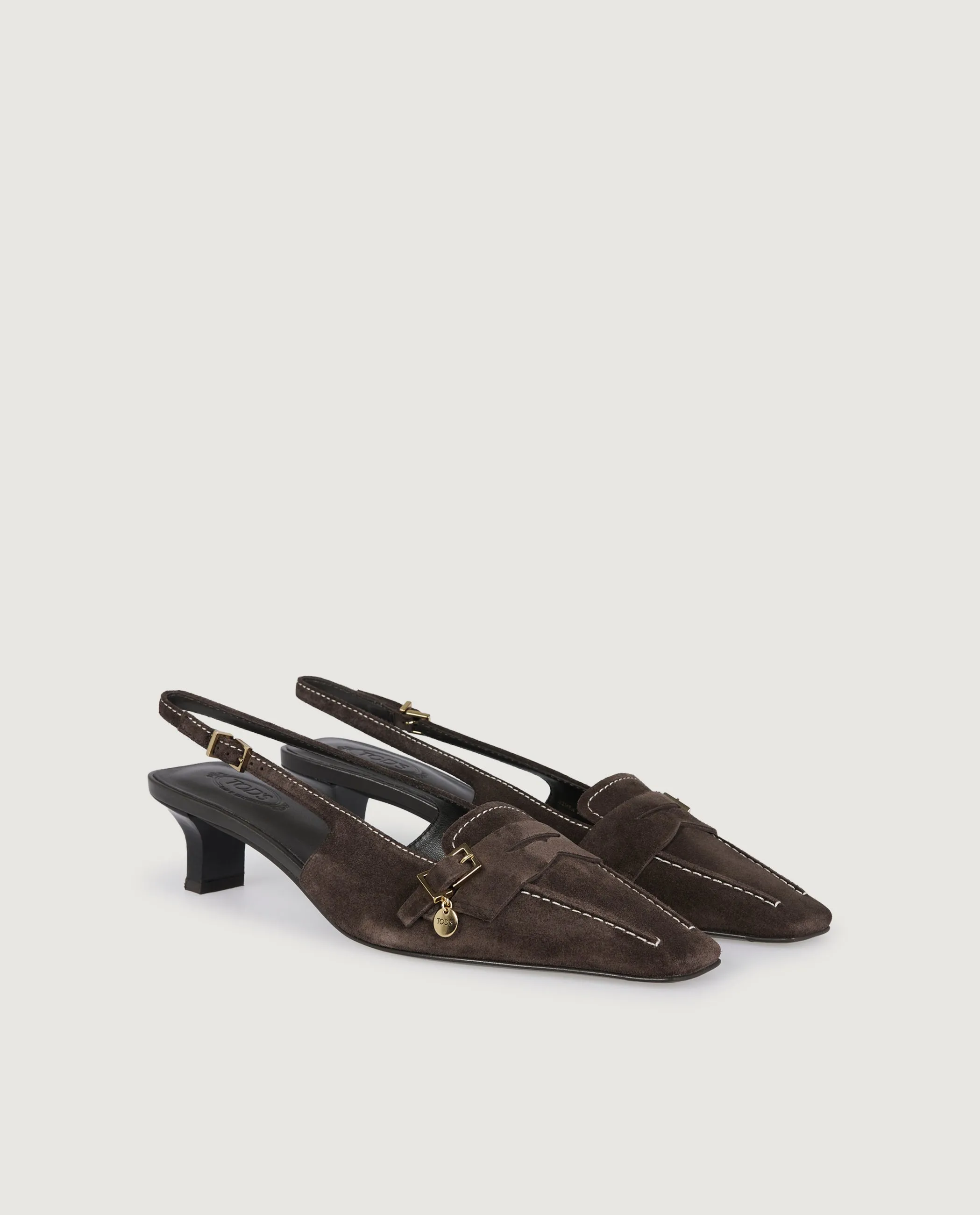 Suede Slingback Pumps sold by Pauw Amsterdam product image thumbnail 4