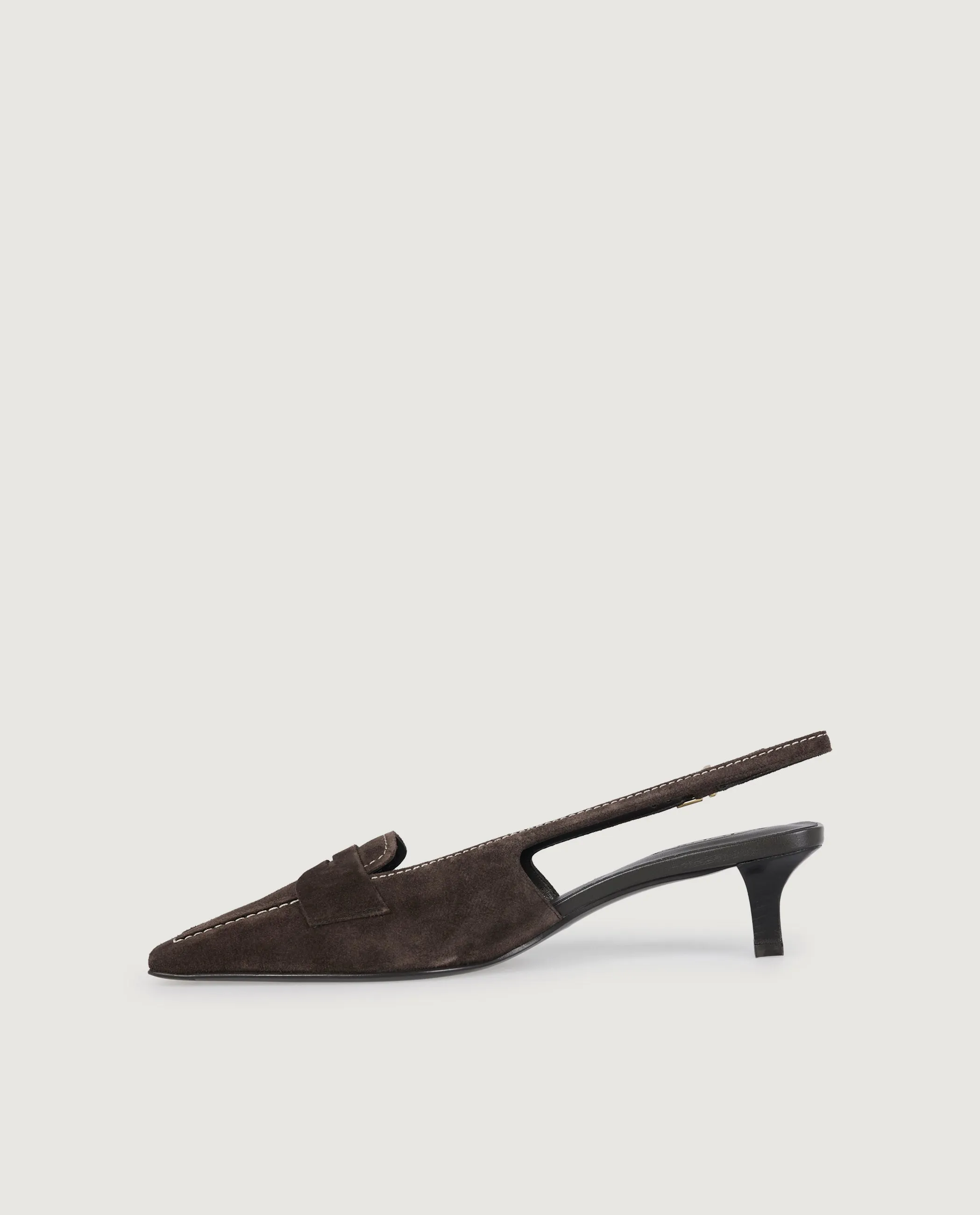 Suede Slingback Pumps sold by Pauw Amsterdam product image thumbnail 3