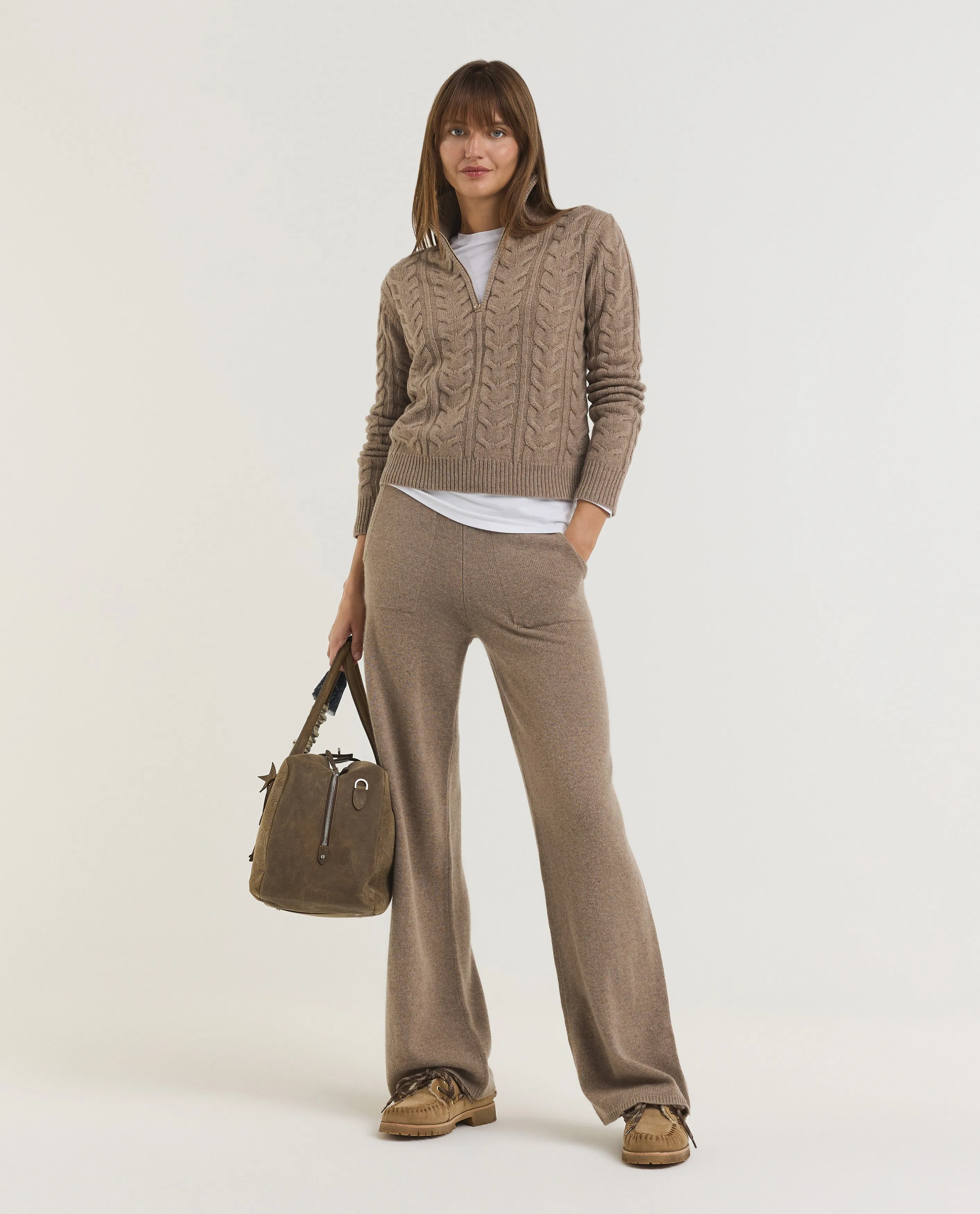 Cashmere Libero Zip Trui sold by Pauw Amsterdam product image thumbnail 3