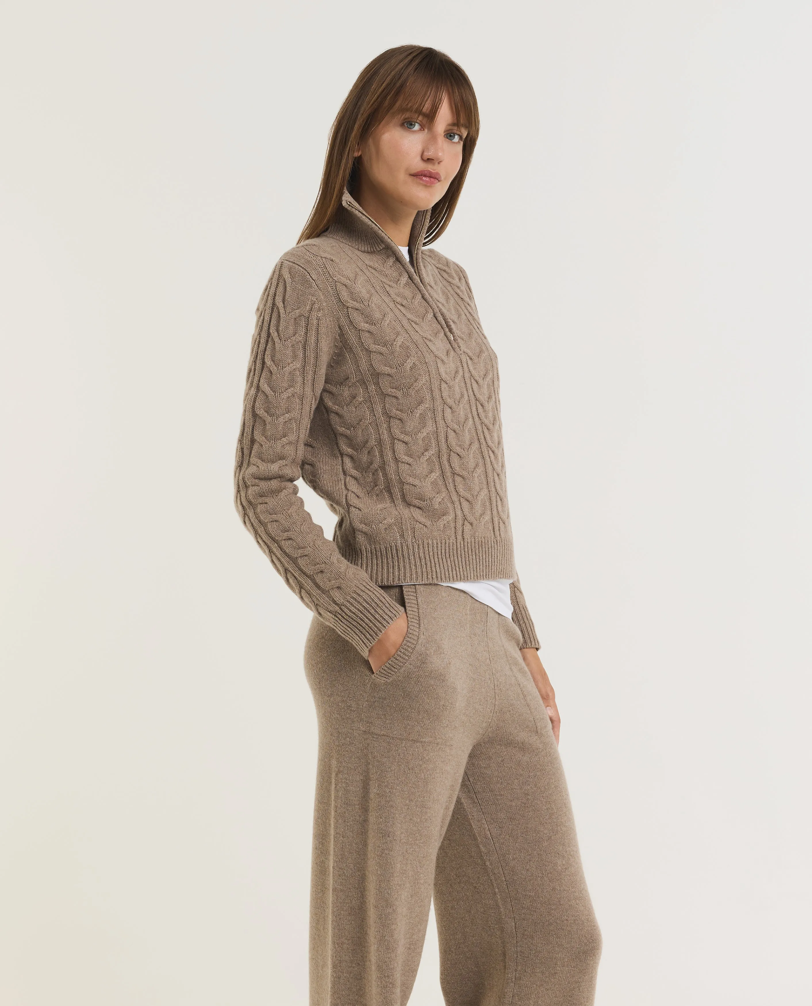 Cashmere Libero Zip Trui sold by Pauw Amsterdam product image thumbnail 4