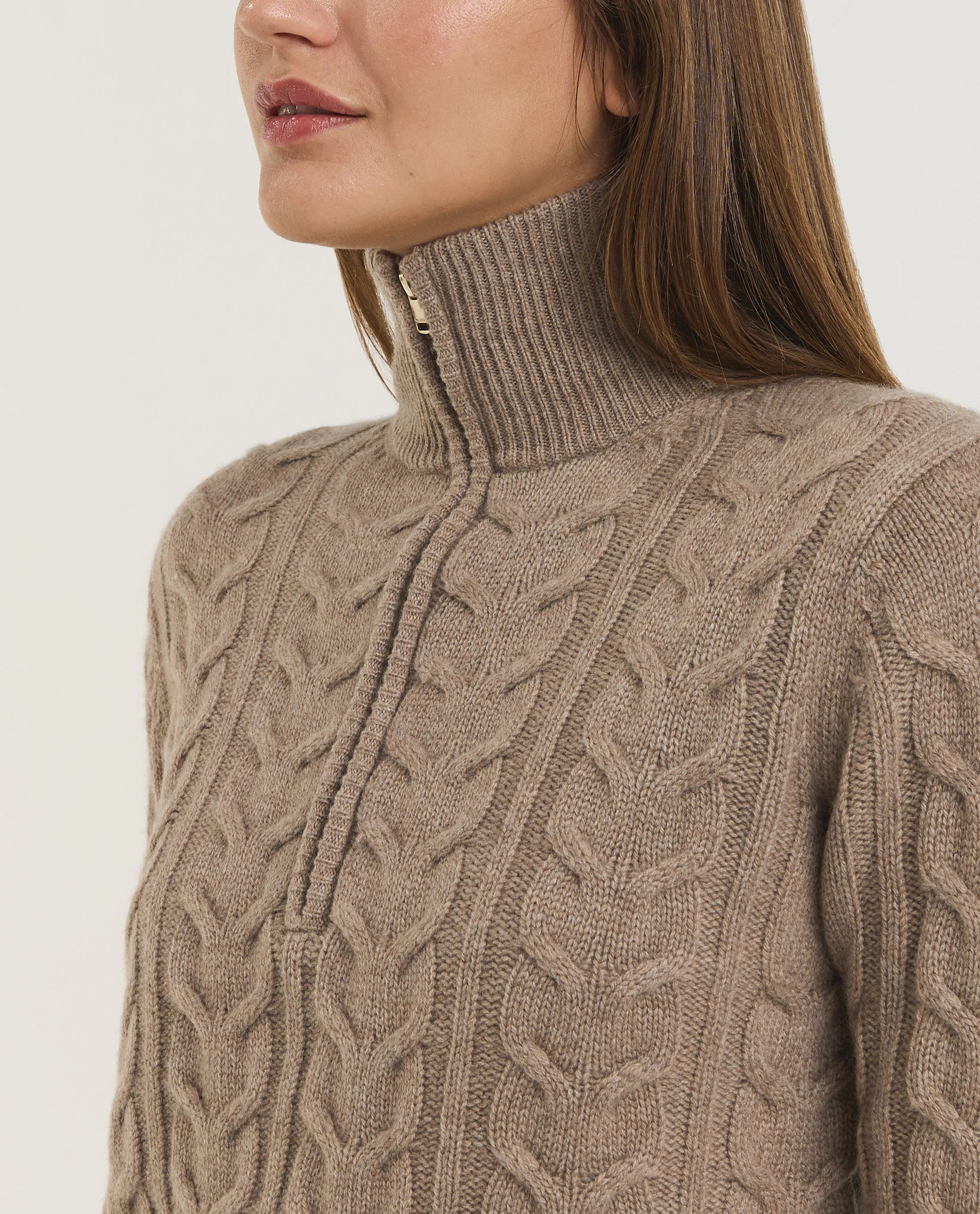 Cashmere Libero Zip Trui sold by Pauw Amsterdam product image thumbnail 2