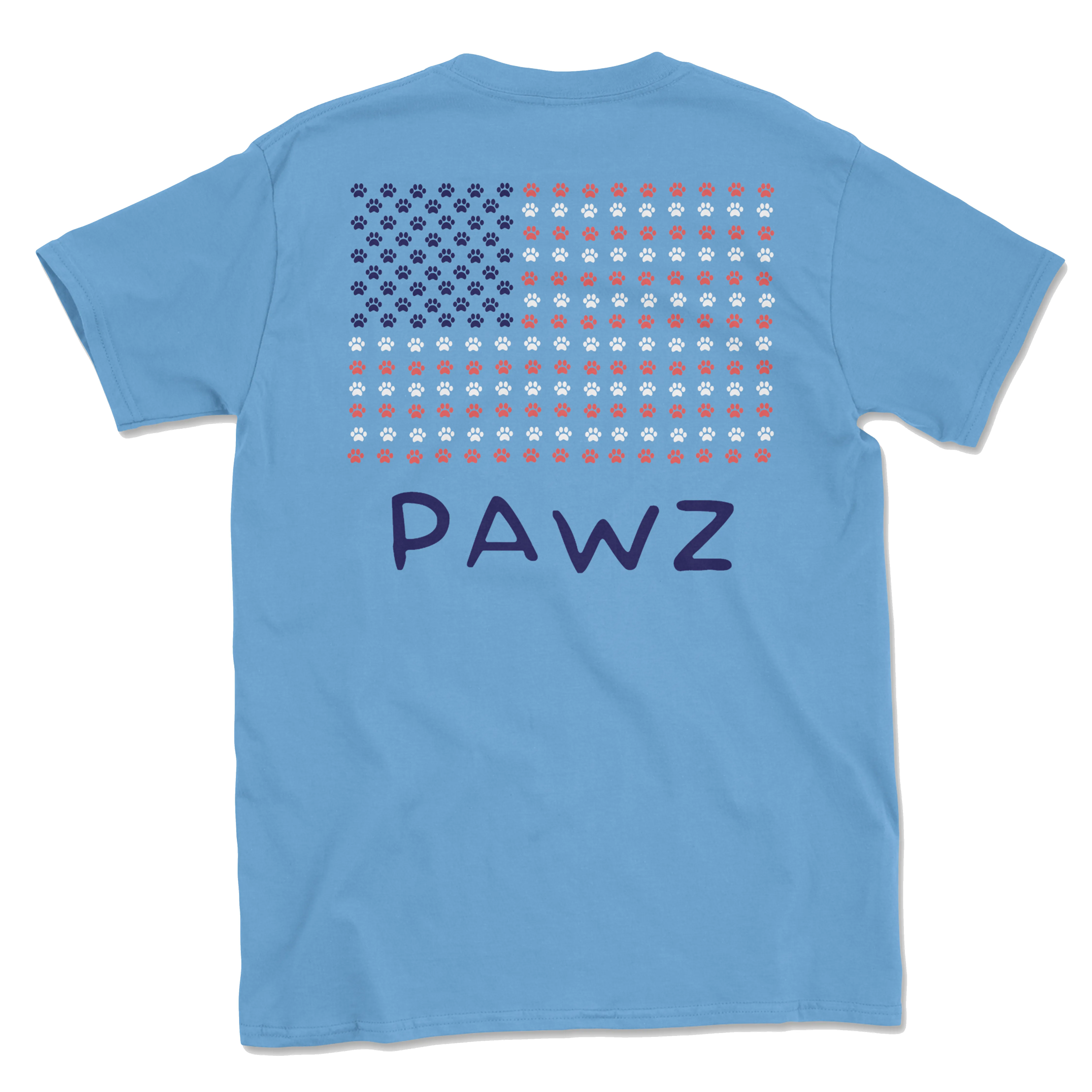 Flag Pawz (Adult Short Sleeve T-Shirt) sold by PAWZ