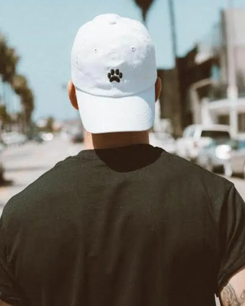 Men’s White Hat sold by PAWZ