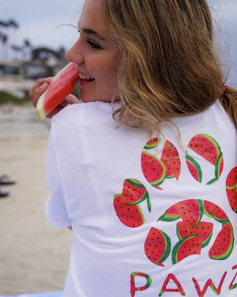 Watermelon Print Tee sold by PAWZ product image thumbnail 3